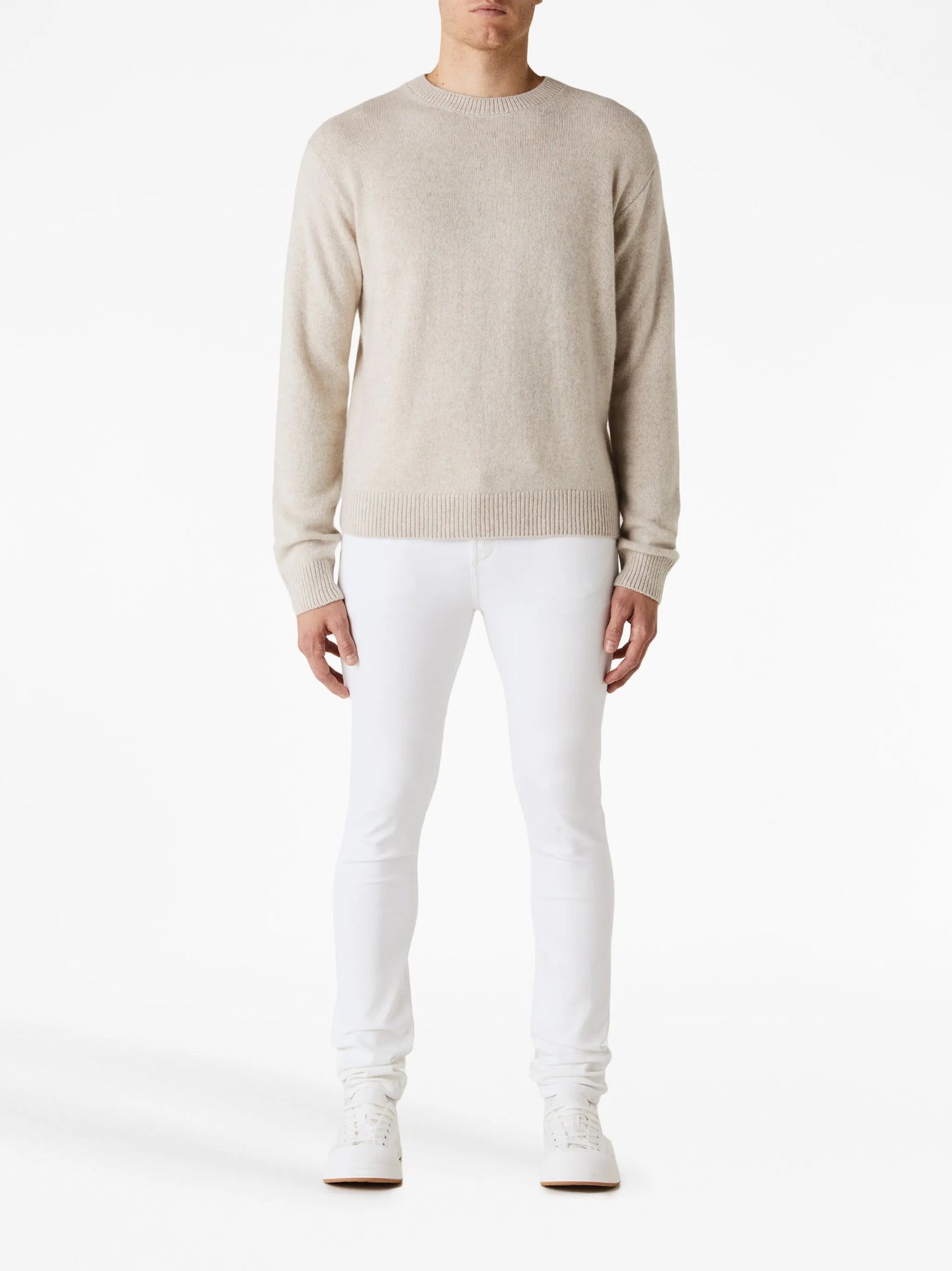 long-sleeved cashmere jumper