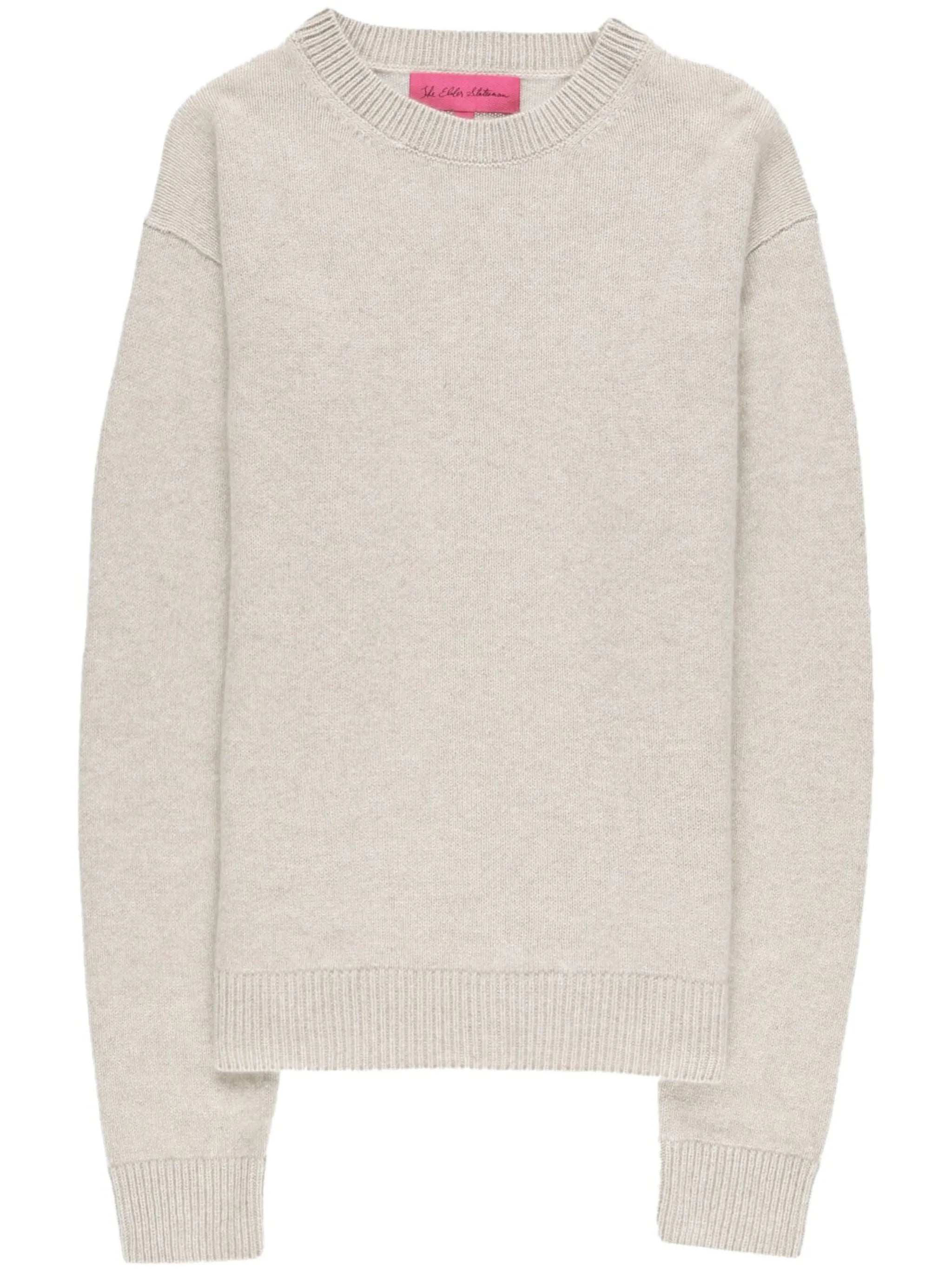 long-sleeved cashmere jumper