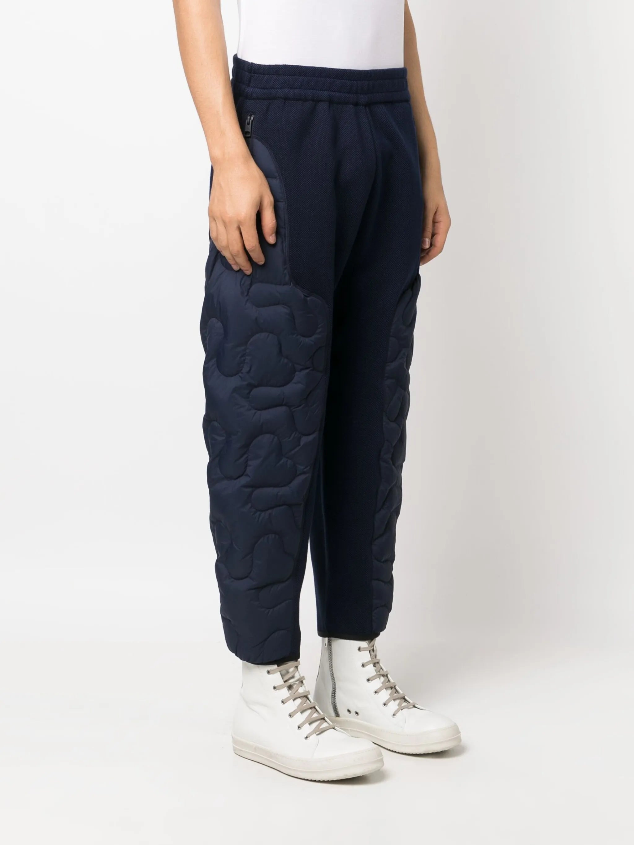 x Salehe padded track pants