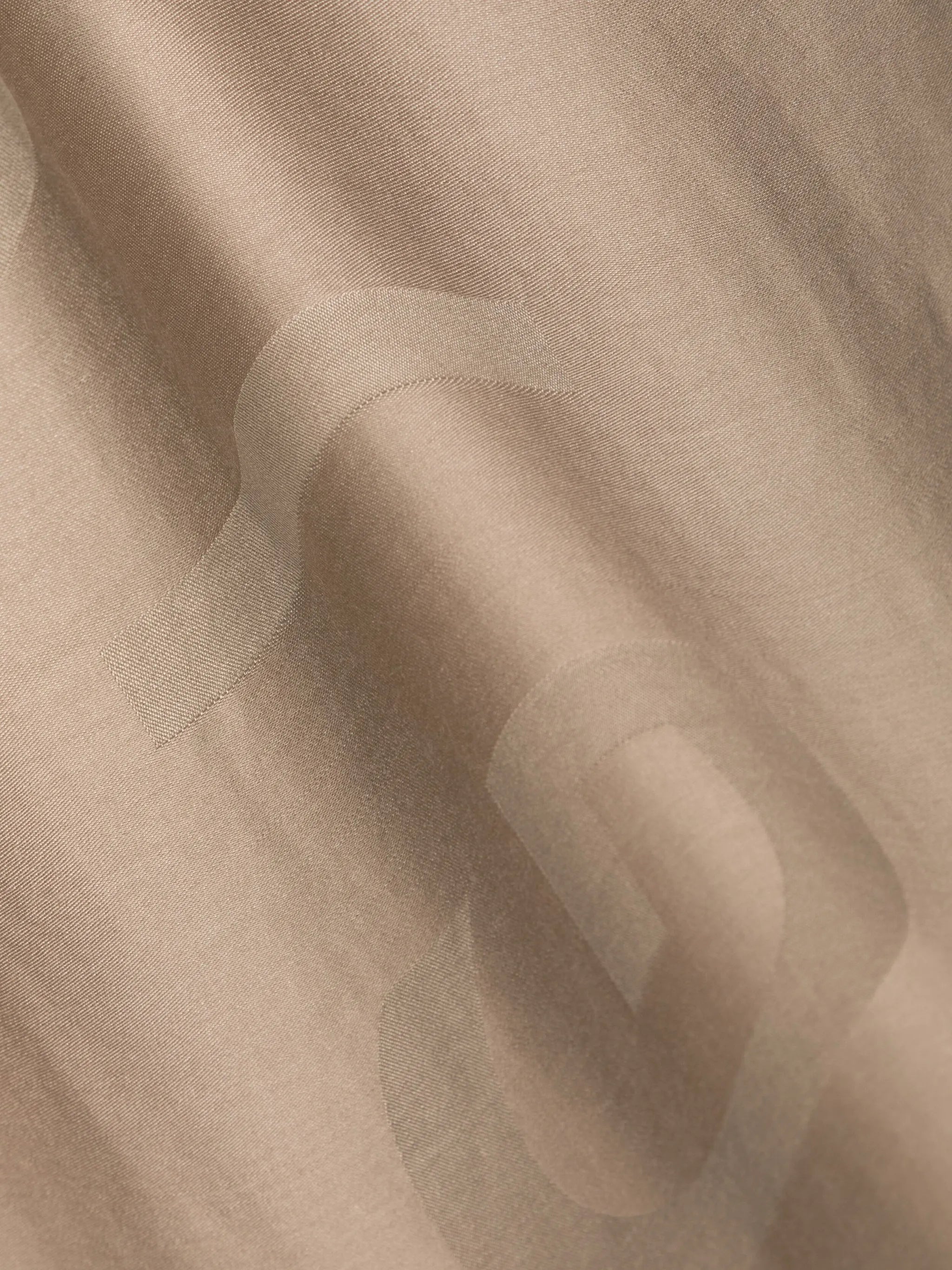 logo-jacquard silk-wool scarf