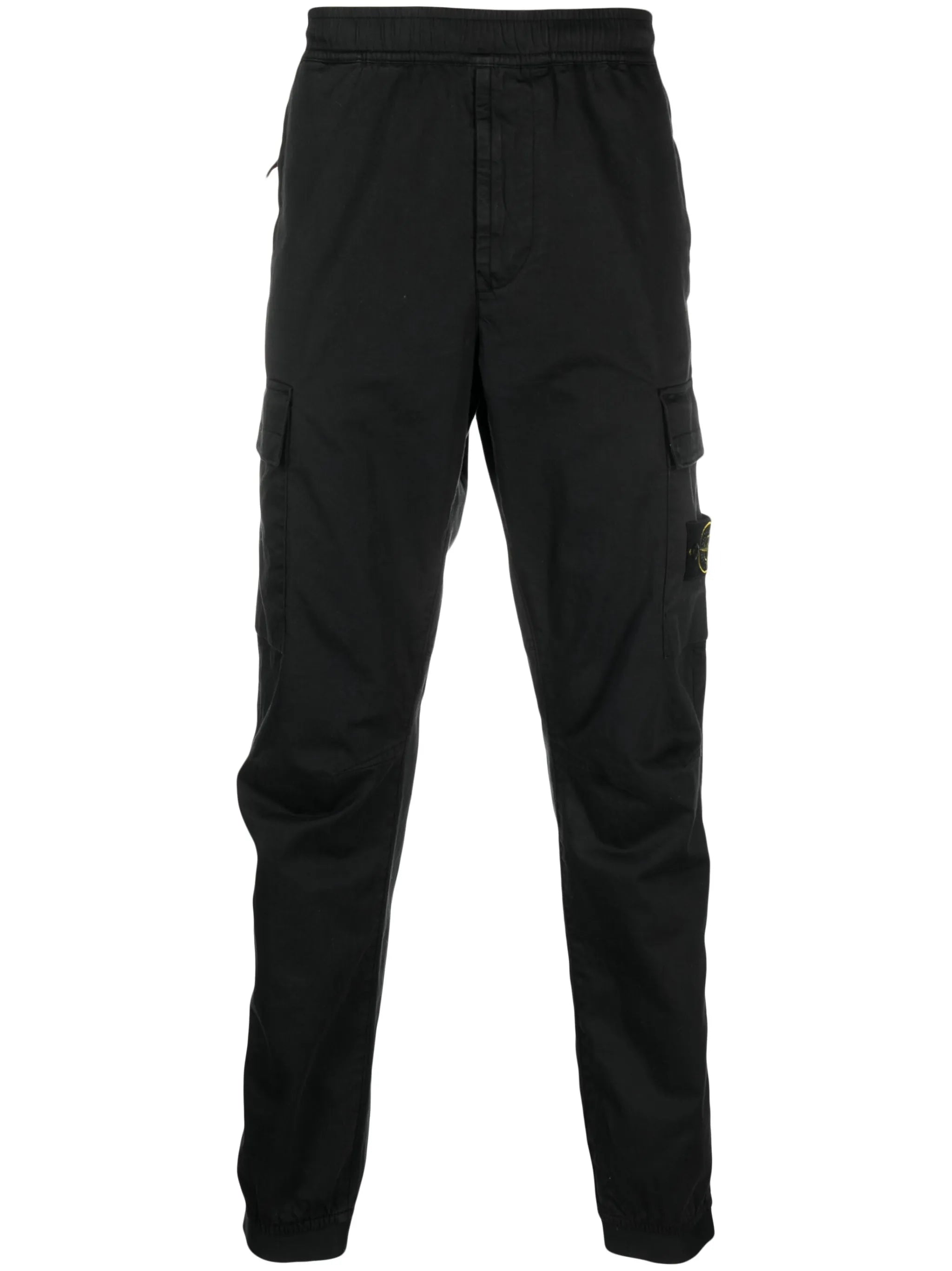 Compass-patch cargo trousers