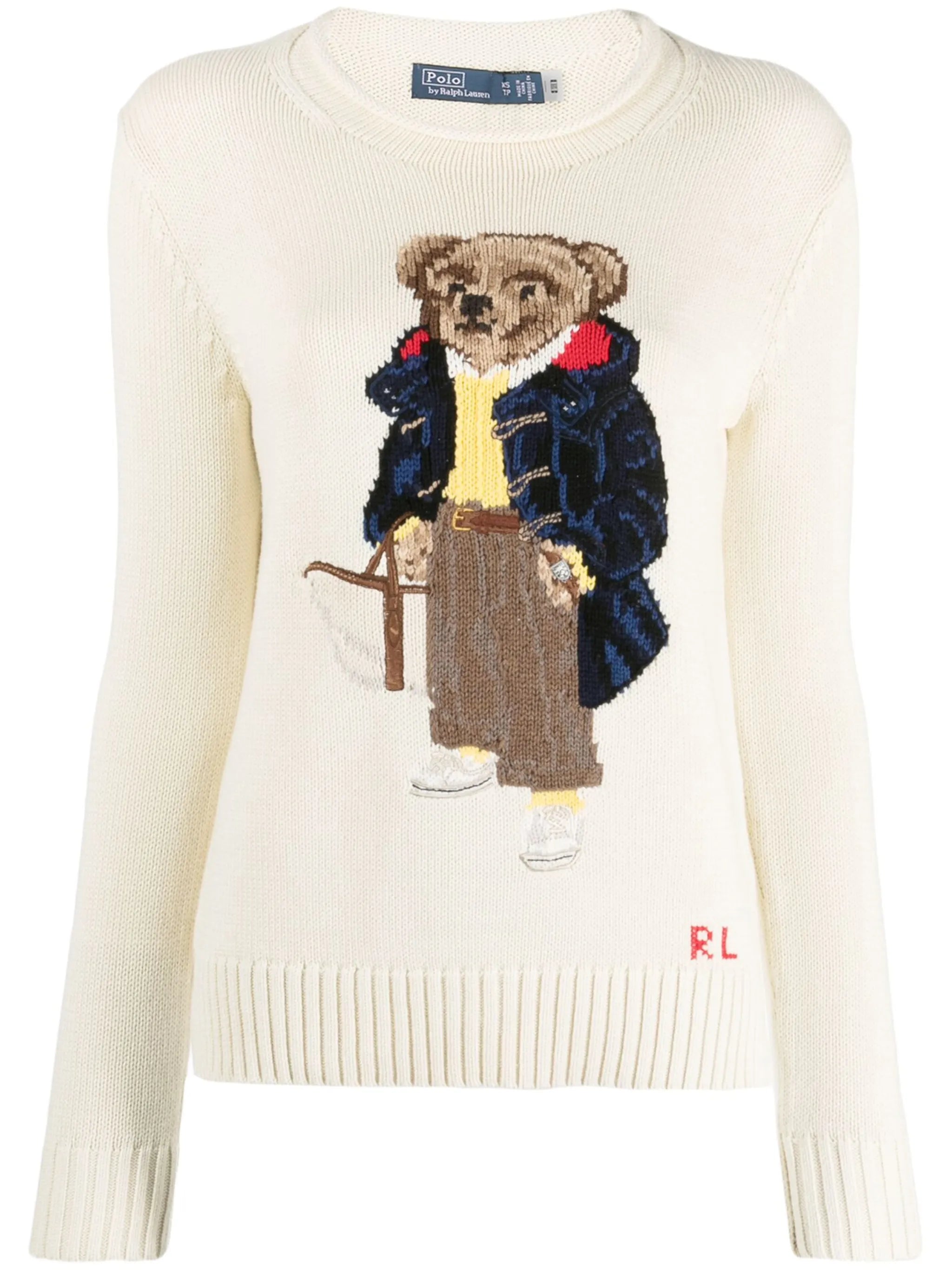 Polo Bear cotton jumper