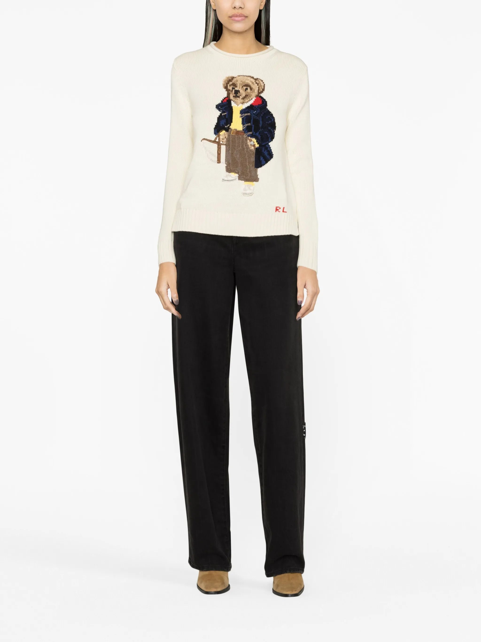 Polo Bear cotton jumper