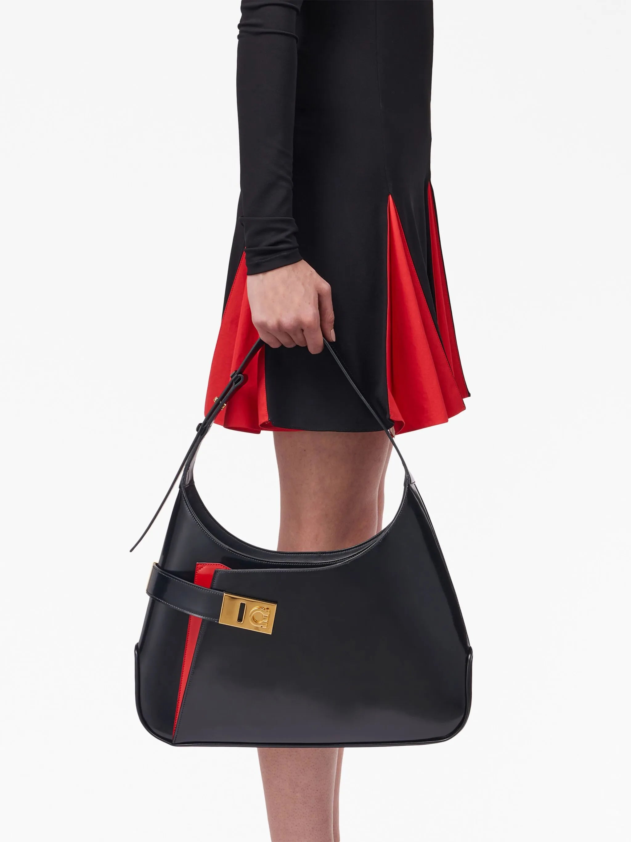 Hobo leather shoulder bag