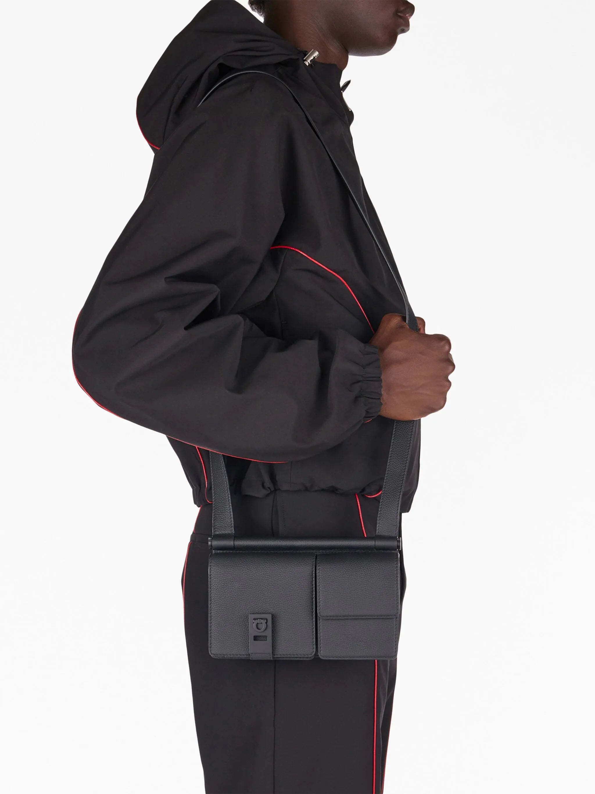 Multi-pocket crossbody bag