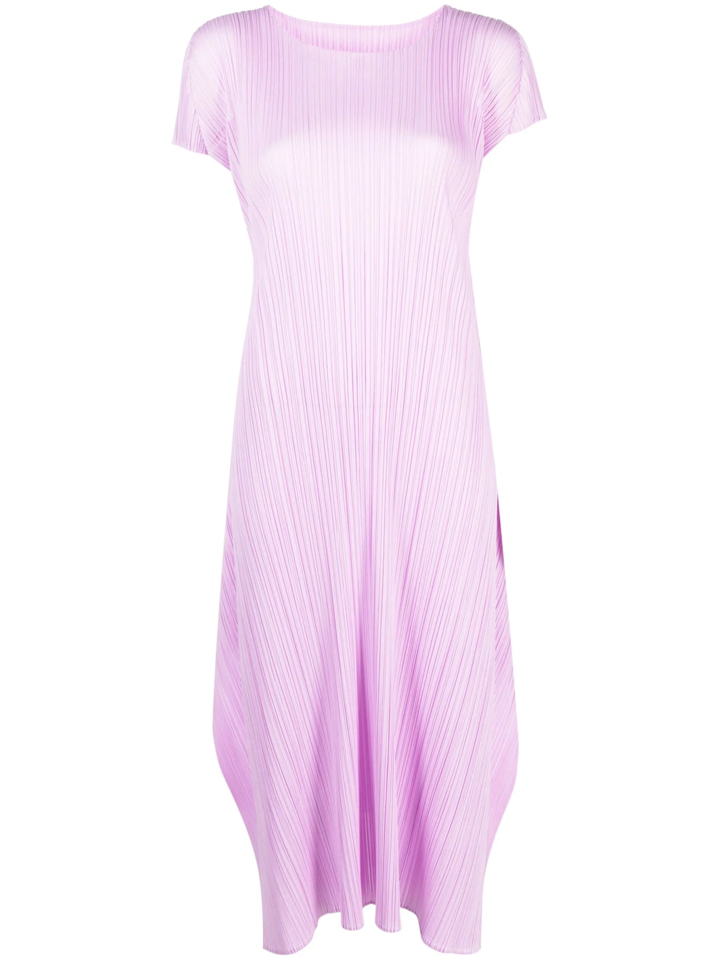 Monthly June plissé T-shirt dress