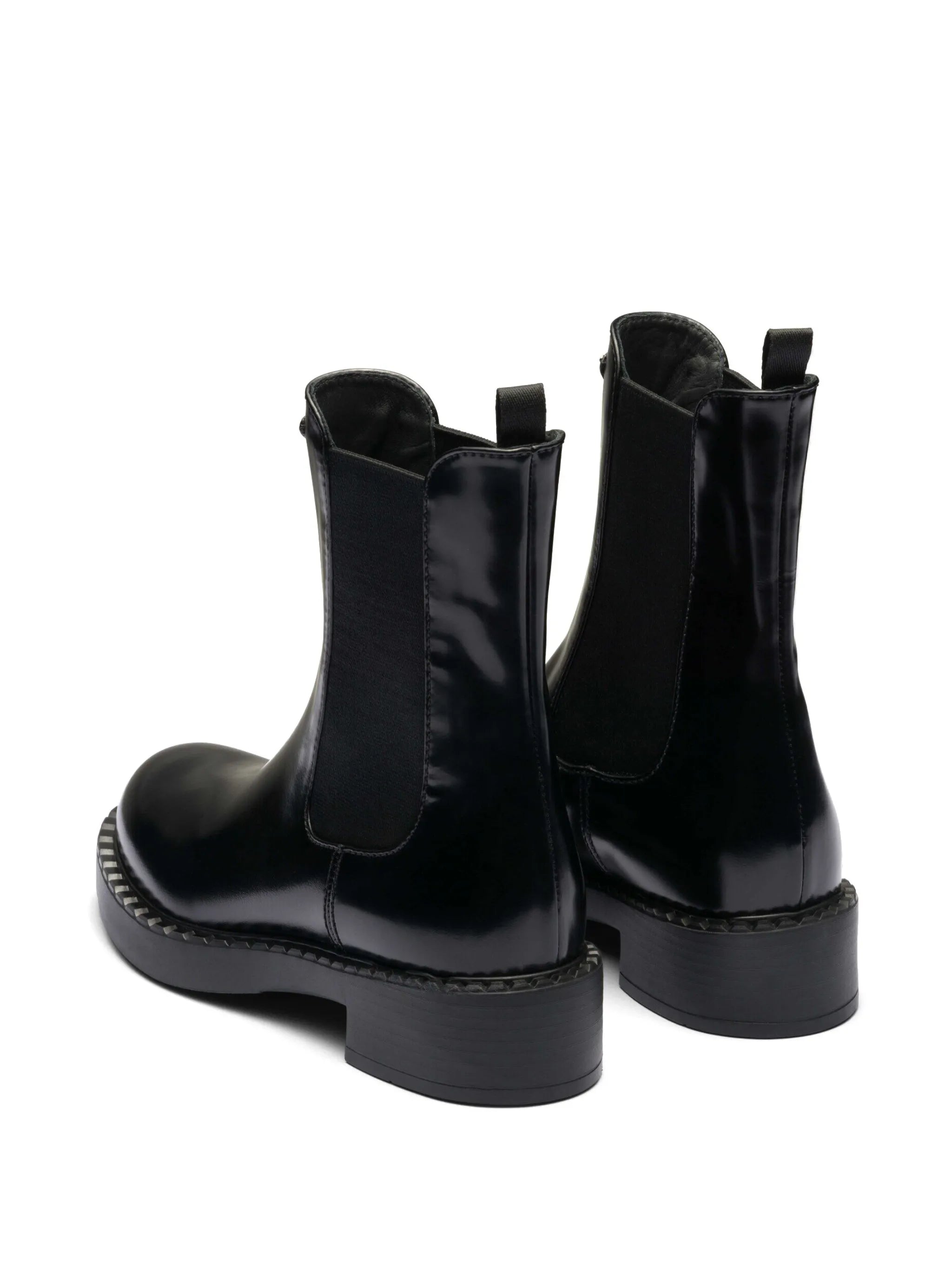 Chocolate Chelsea boots