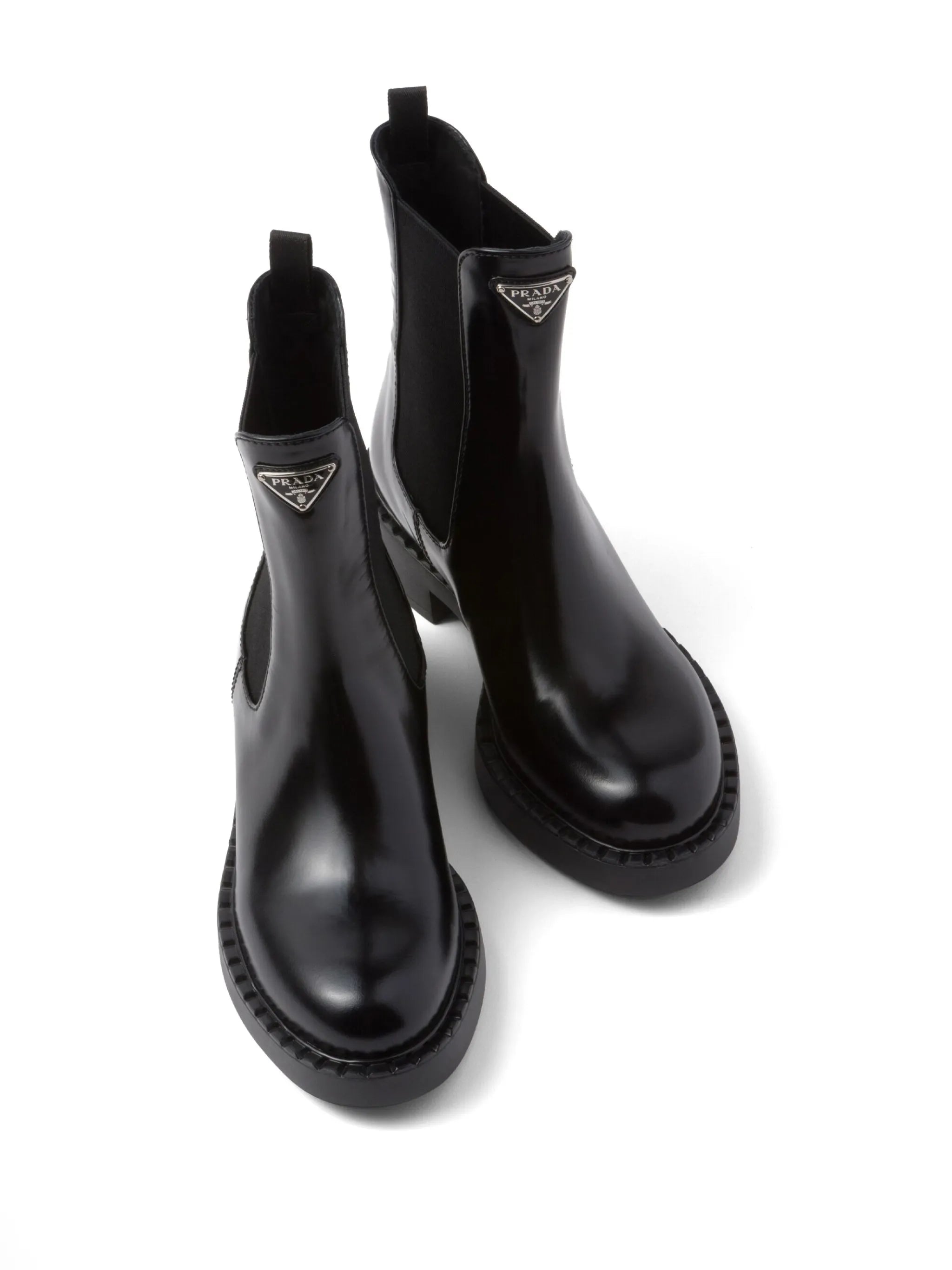 Chocolate Chelsea boots