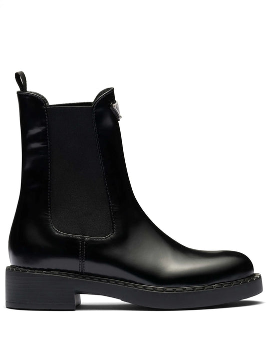 Chocolate Chelsea boots