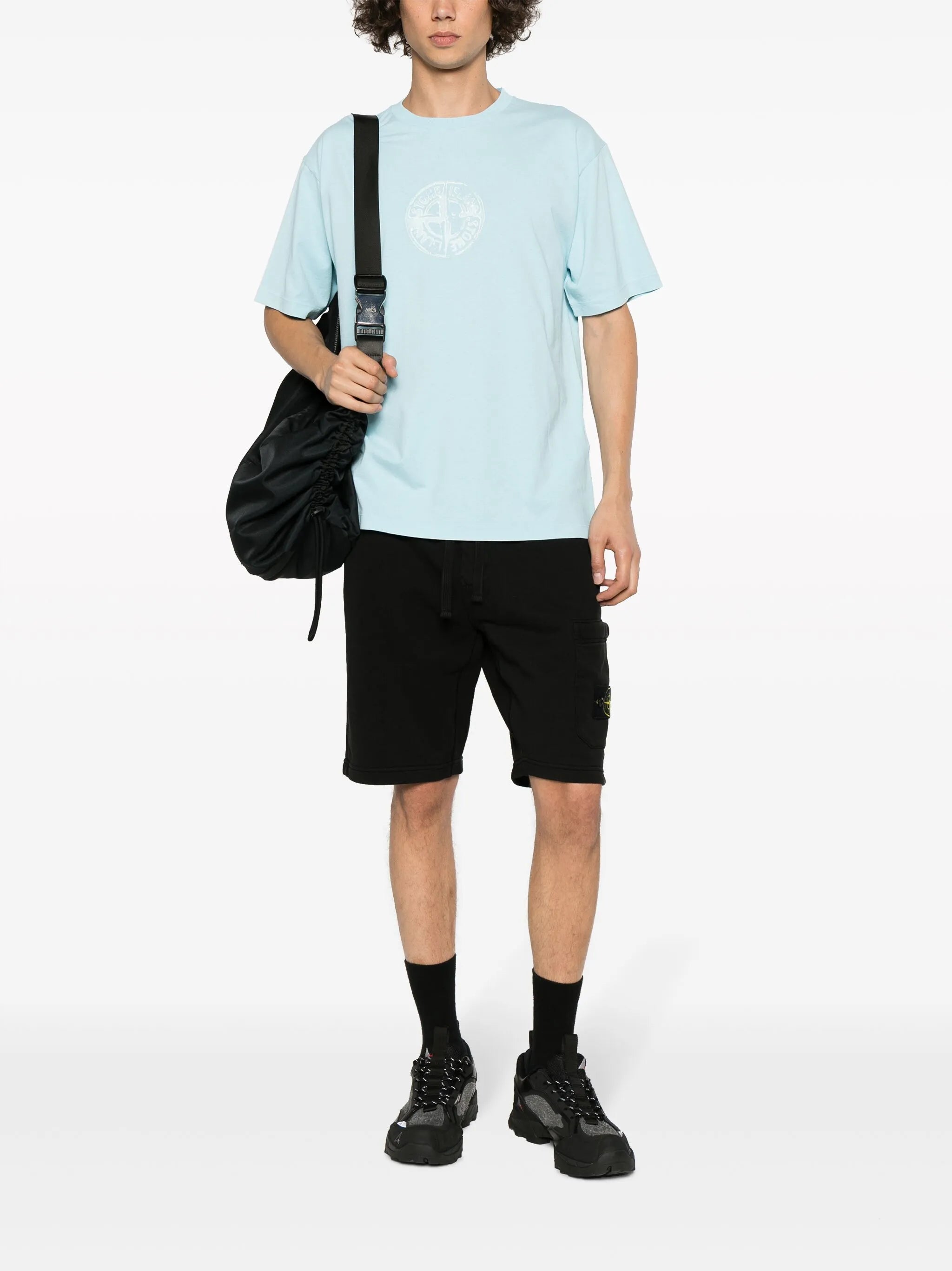 logo-print cotton T-shirt