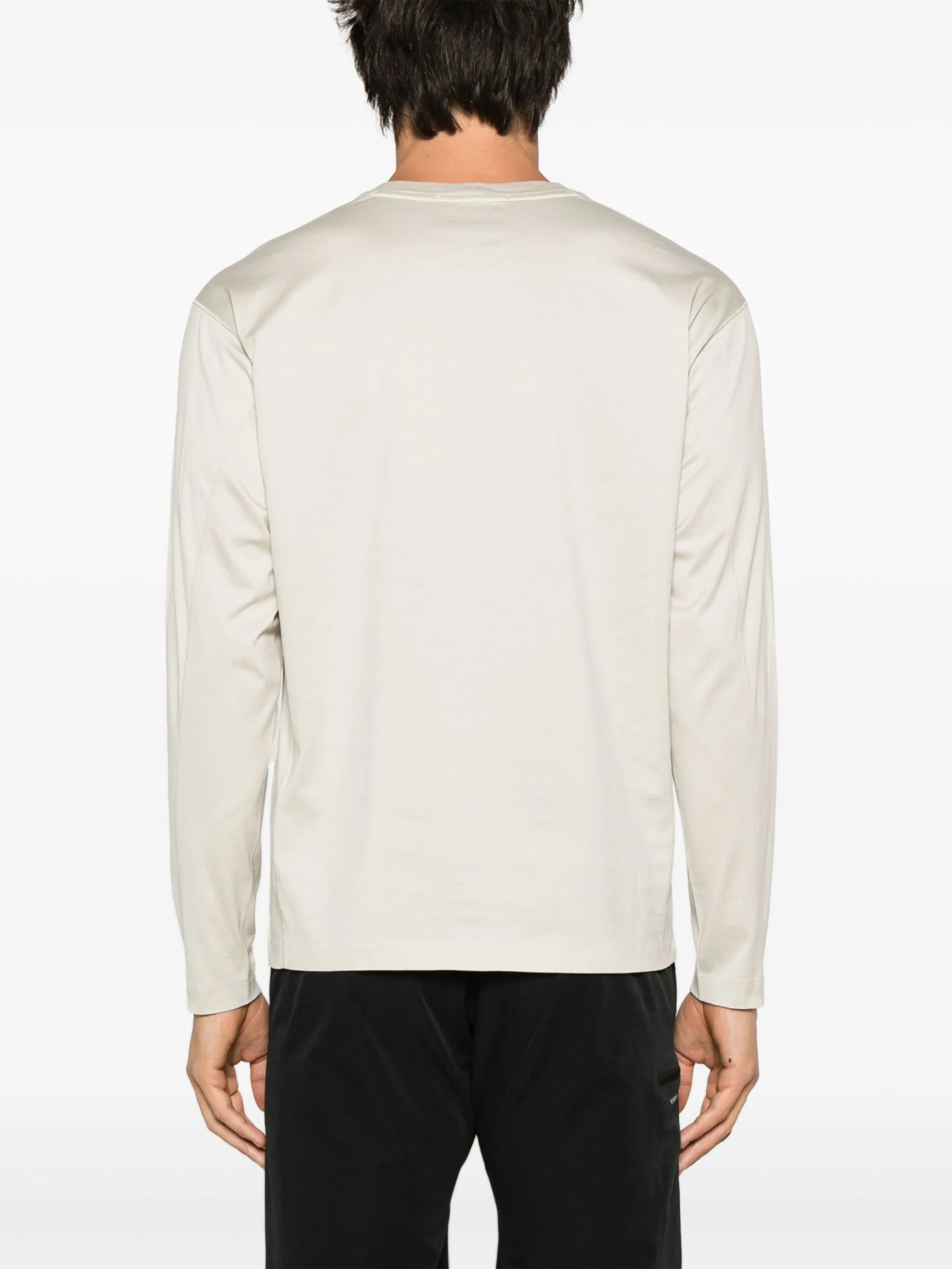 Stellina-embroidered cotton T-shirt