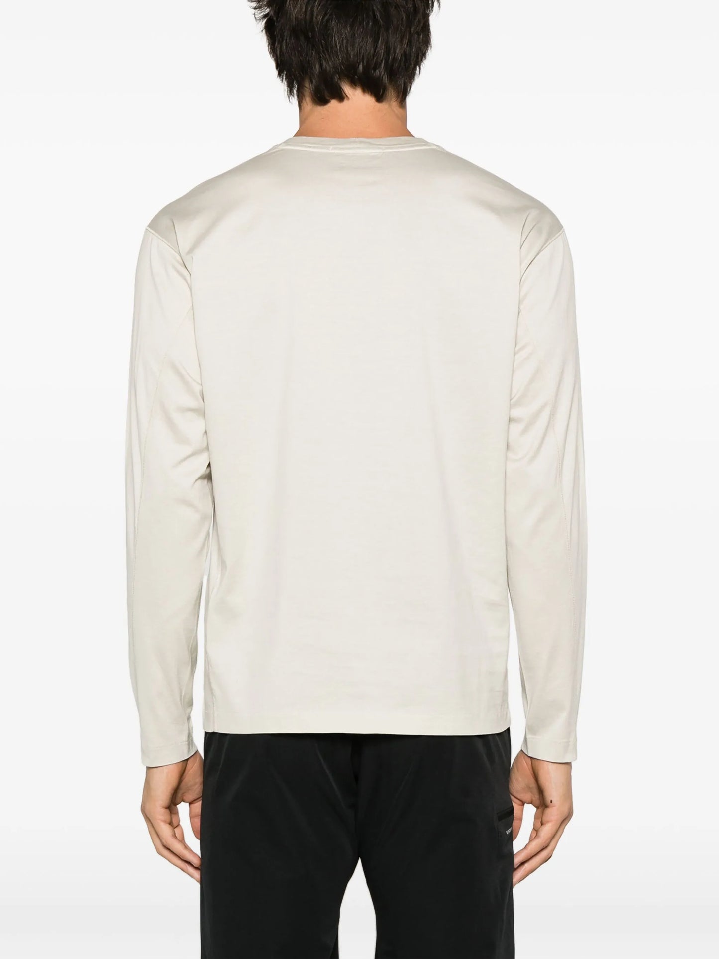 Stellina-embroidered cotton T-shirt