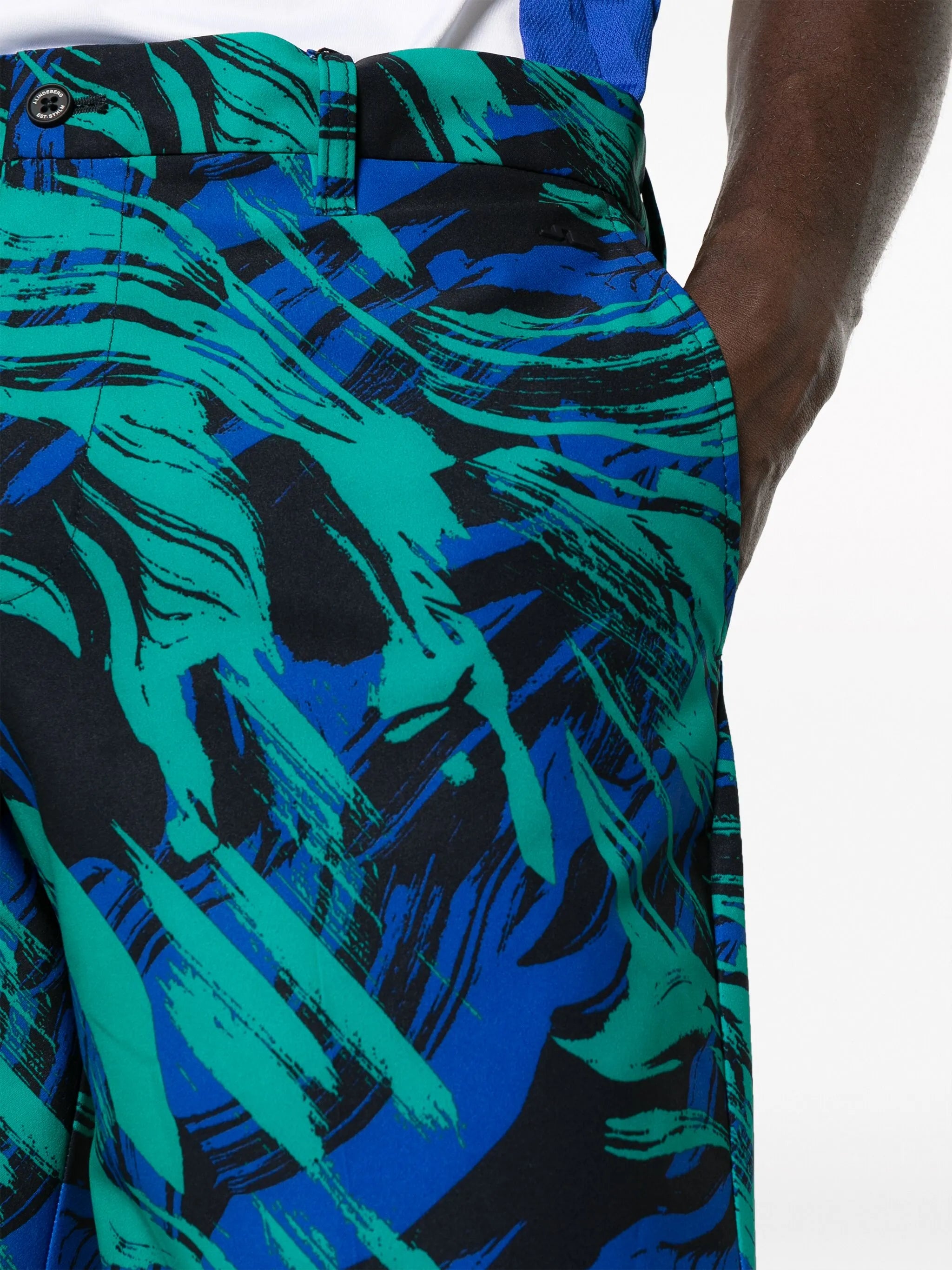 Eloy abstract-print chino shorts
