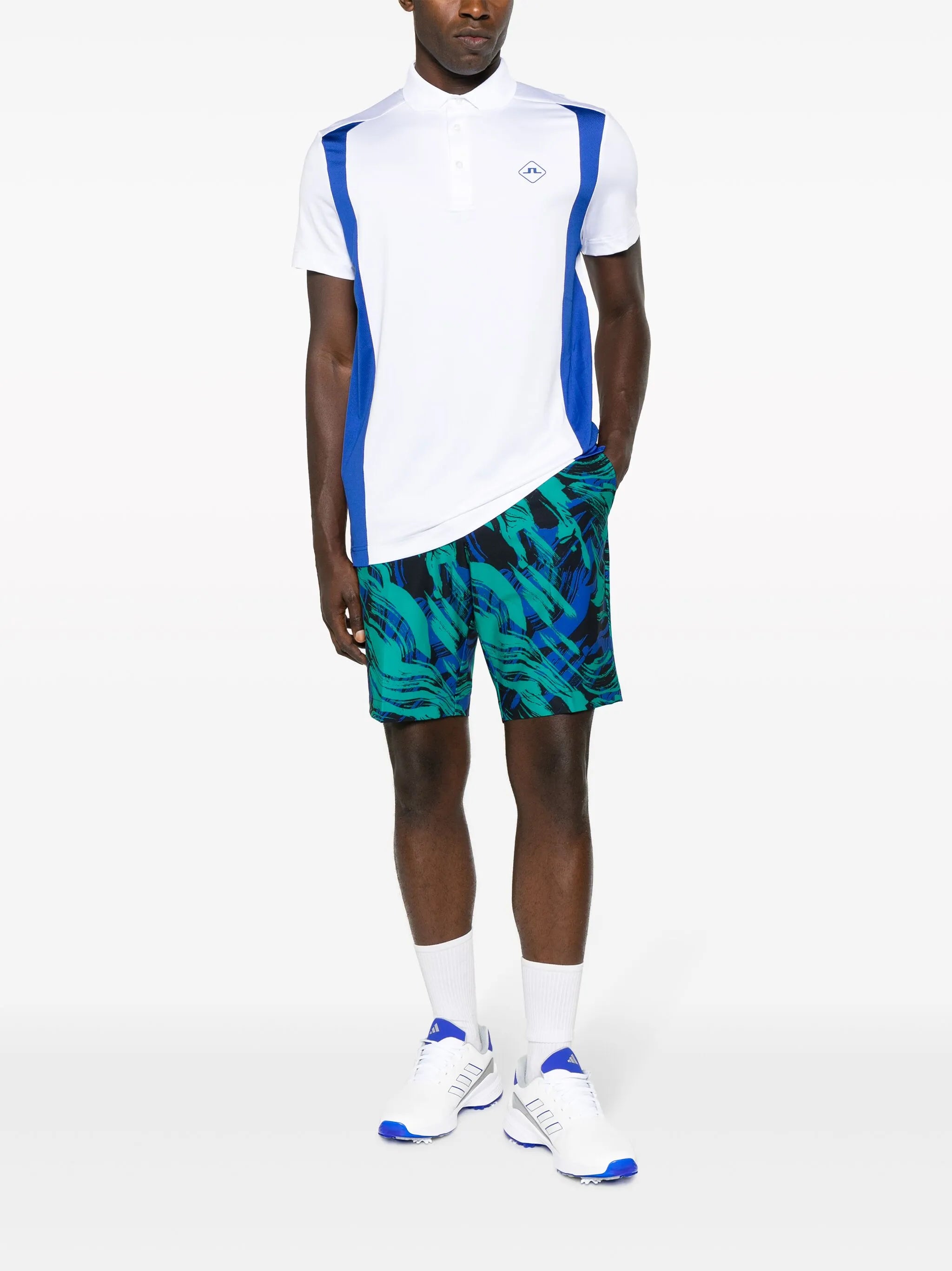 Eloy abstract-print chino shorts