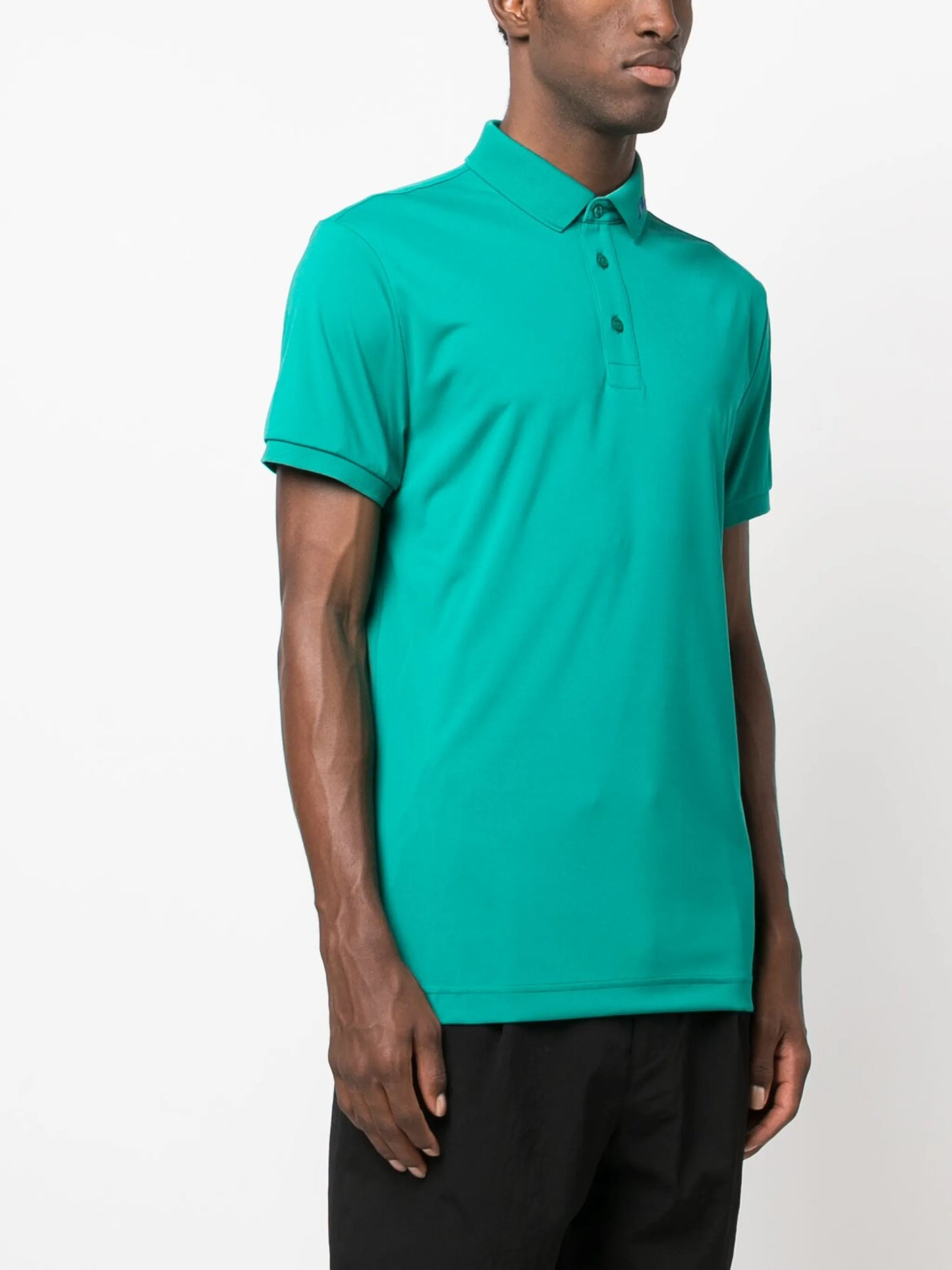 KV logo-embroidered polo shirt