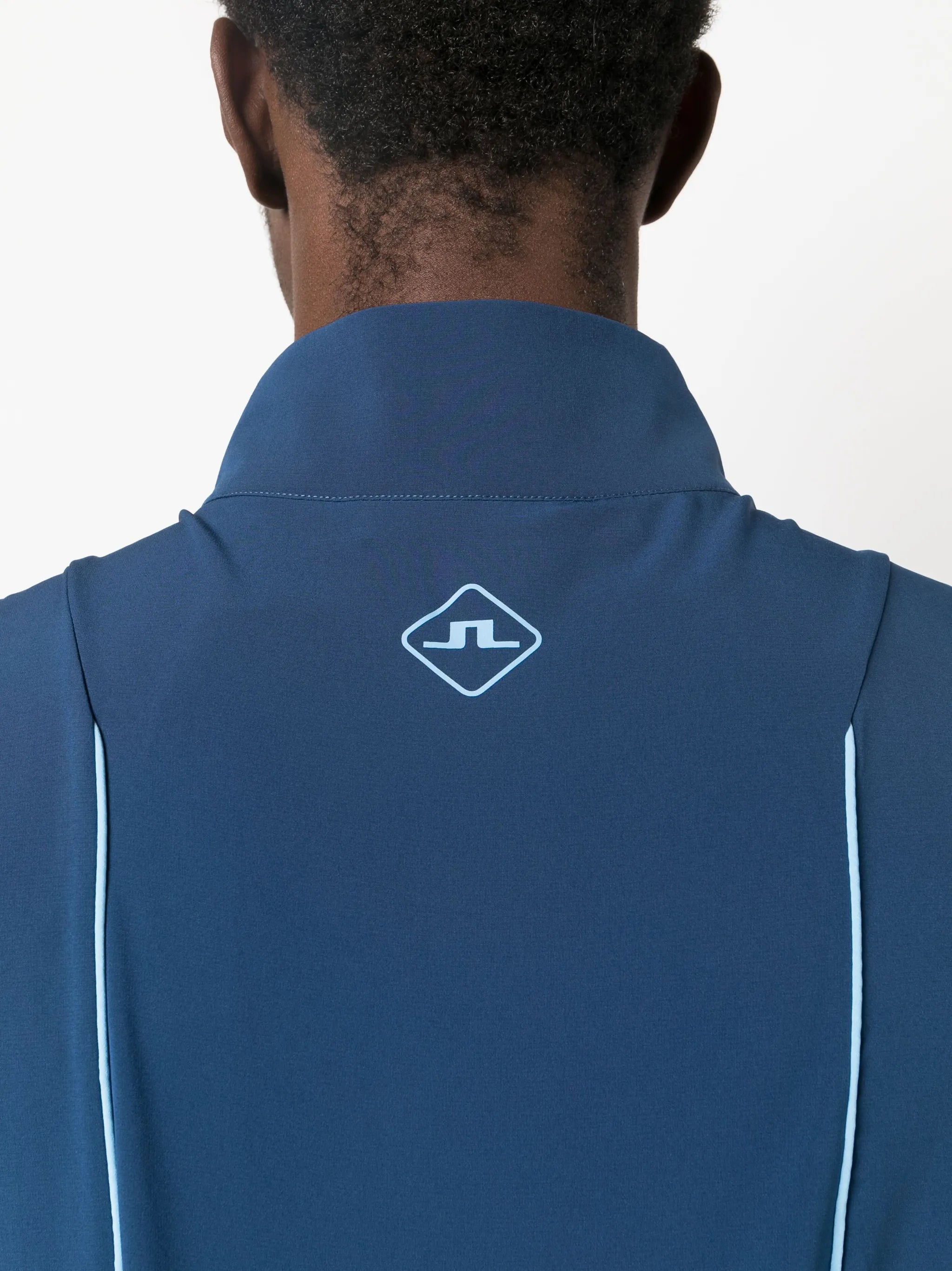 Dexter debossed-detailing padded gilet