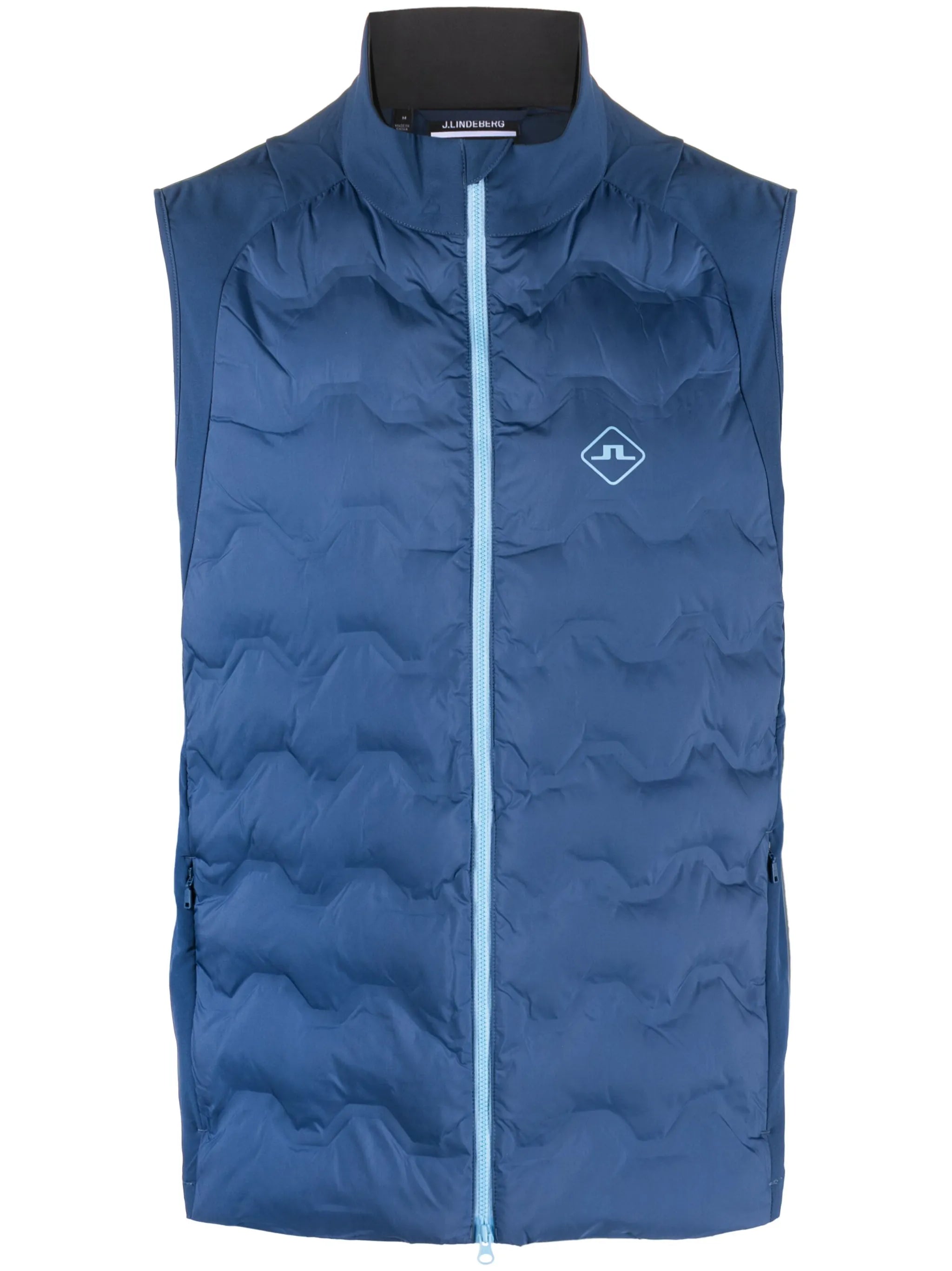 Dexter debossed-detailing padded gilet