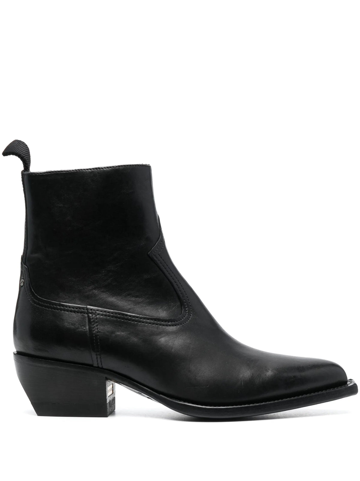 Debbie boots in black leather