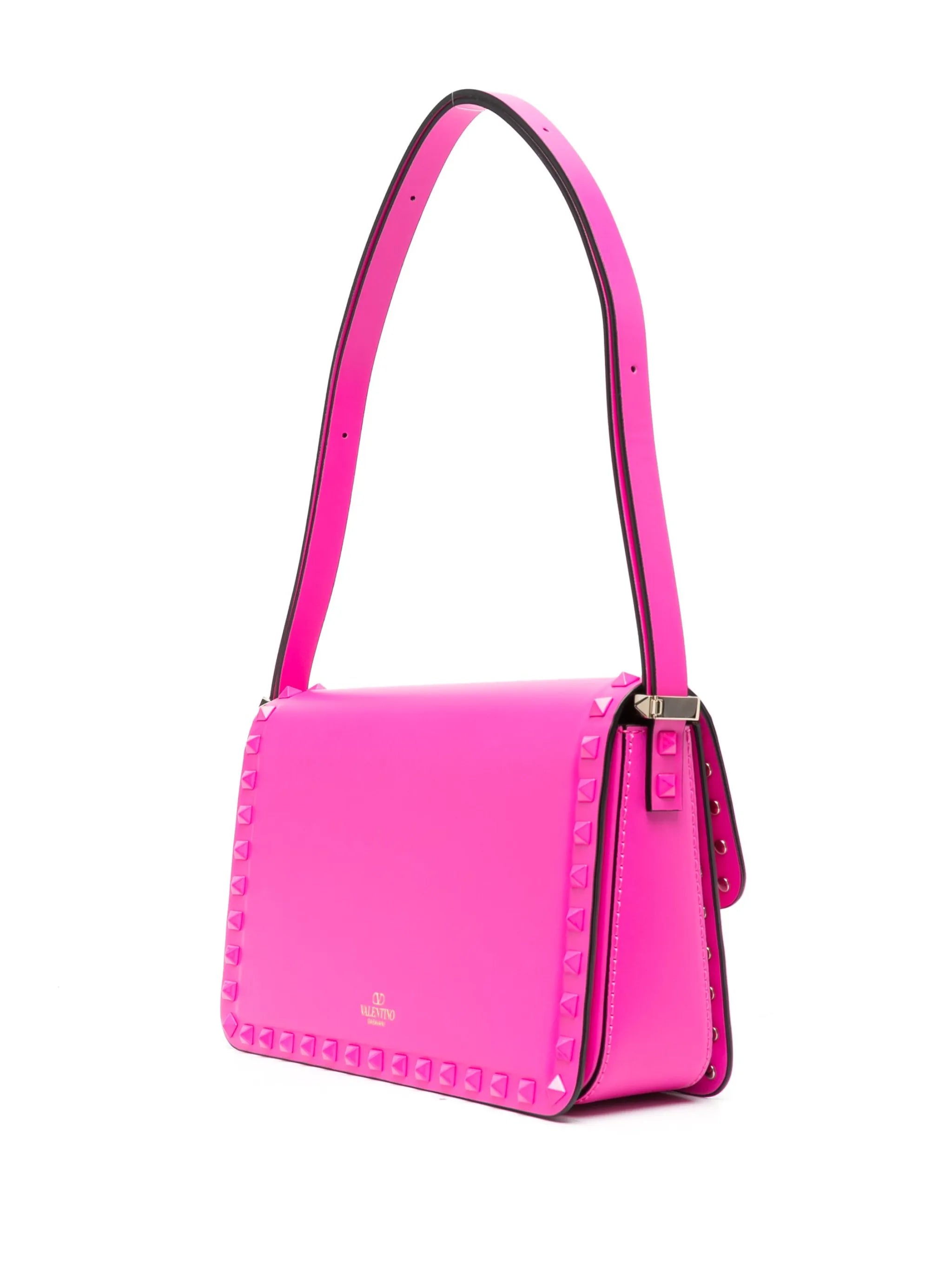 Rockstud23 leather shoulder bag