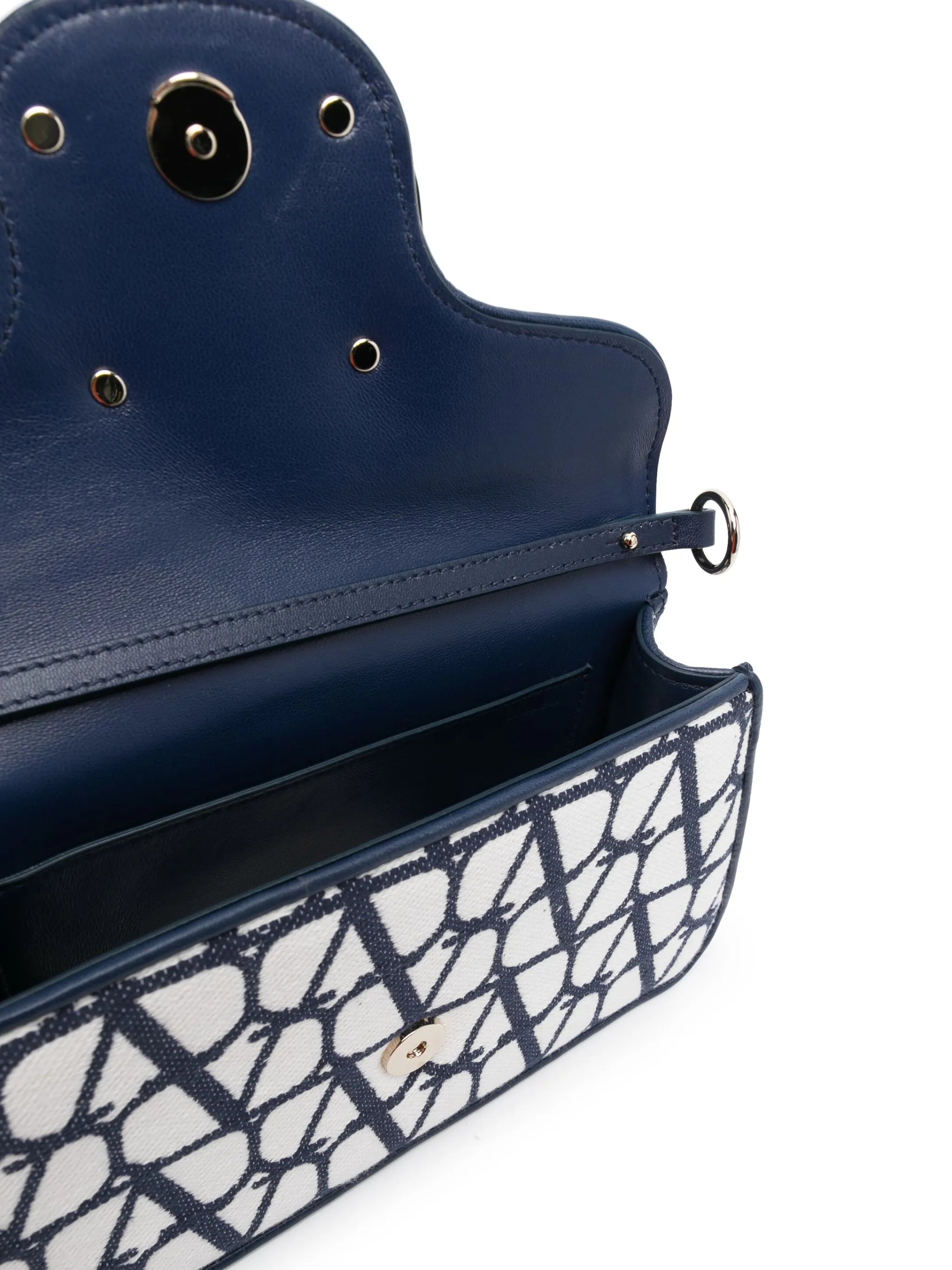 VLogo monogram-print tote bag