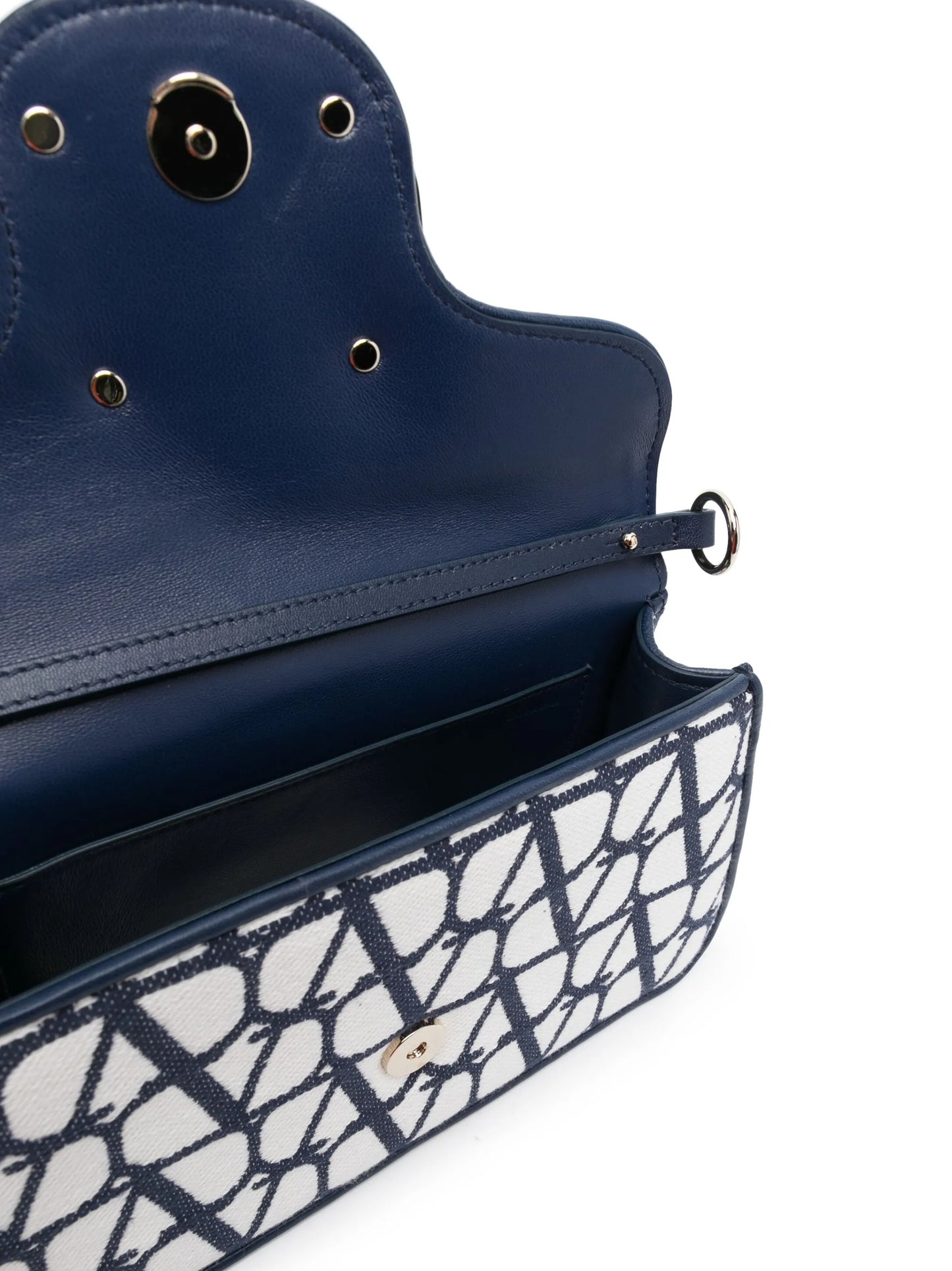 VLogo monogram-print tote bag