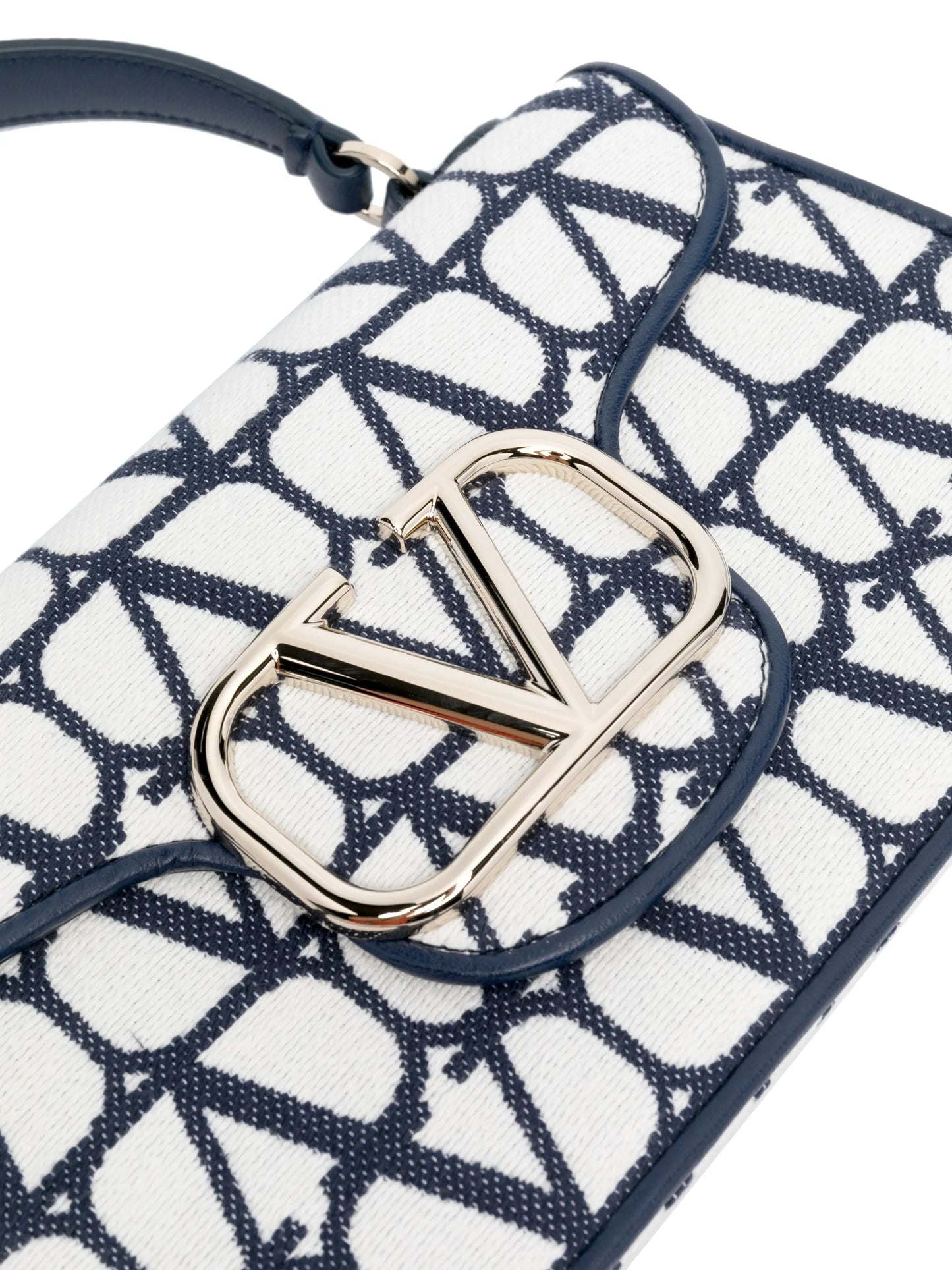 VLogo monogram-print tote bag