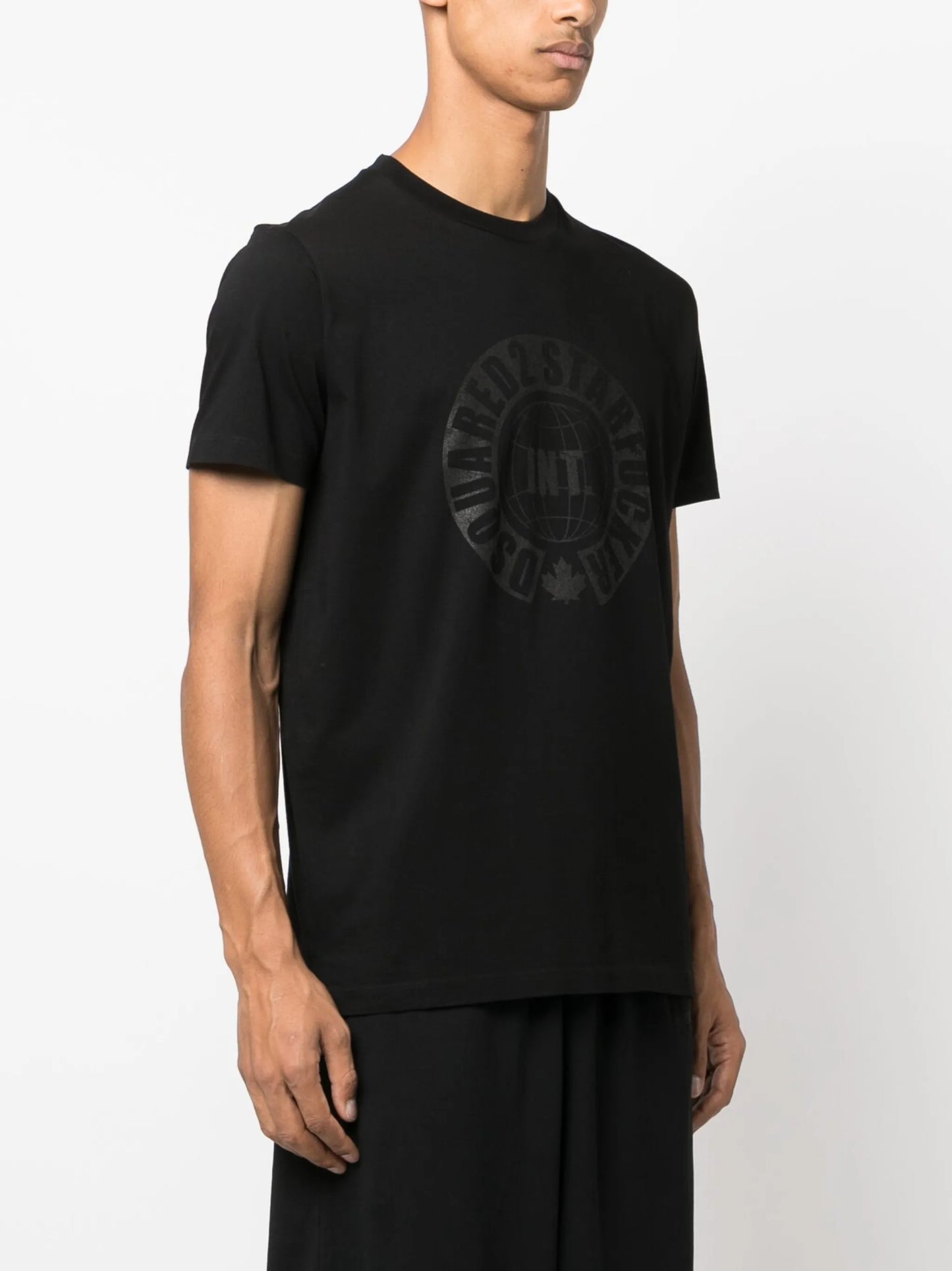 logo-print cotton T-shirt