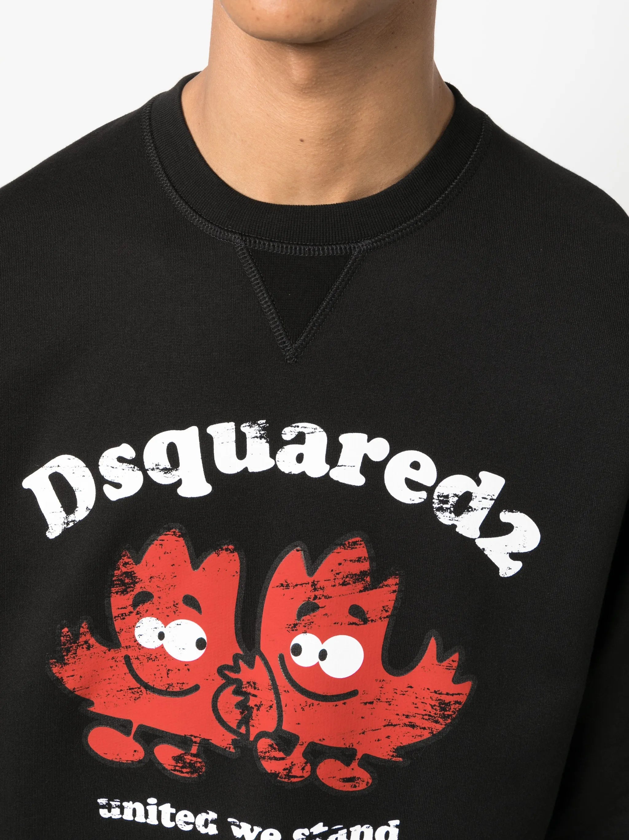 logo-print cotton sweatshirt