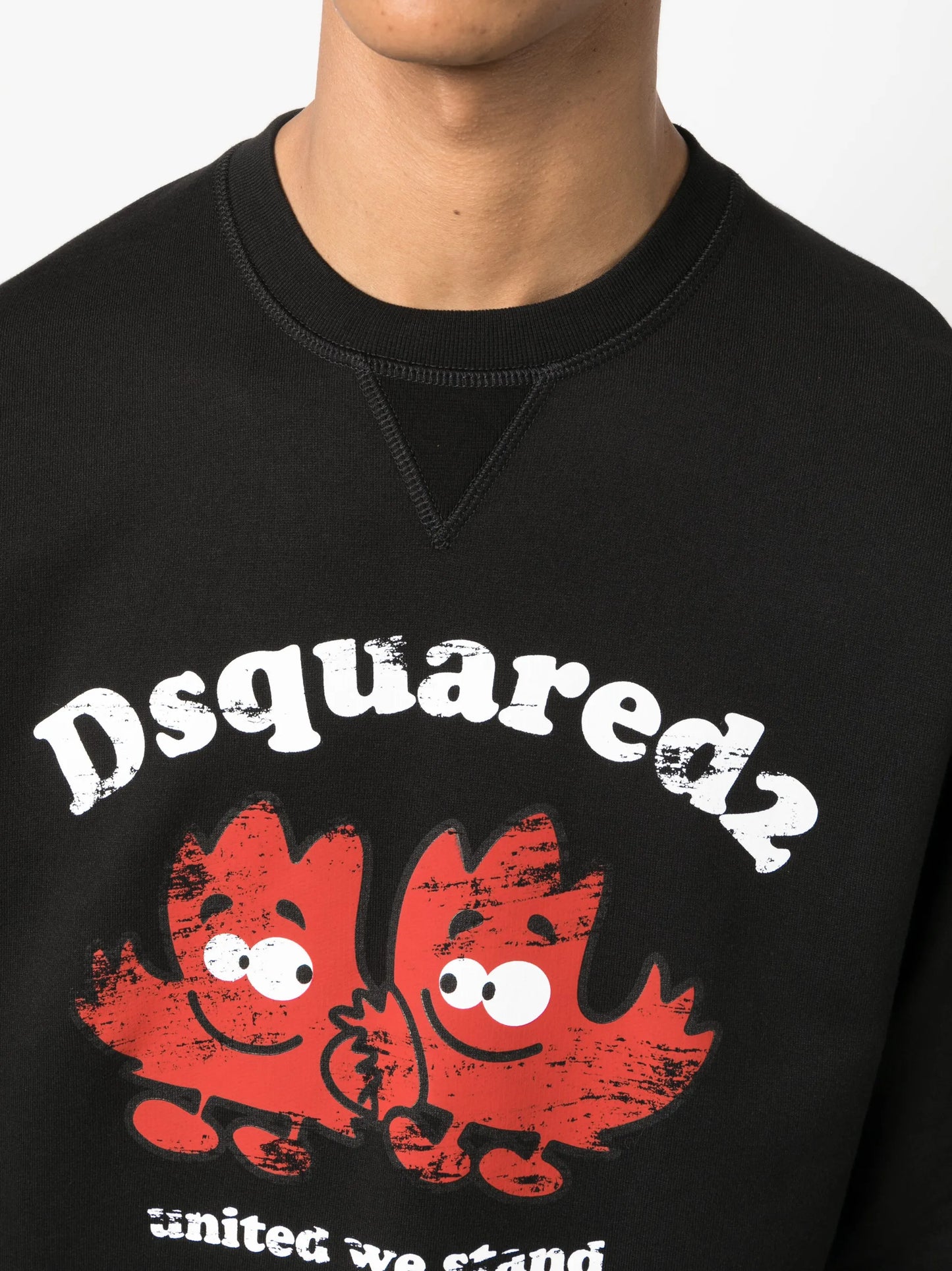 logo-print cotton sweatshirt