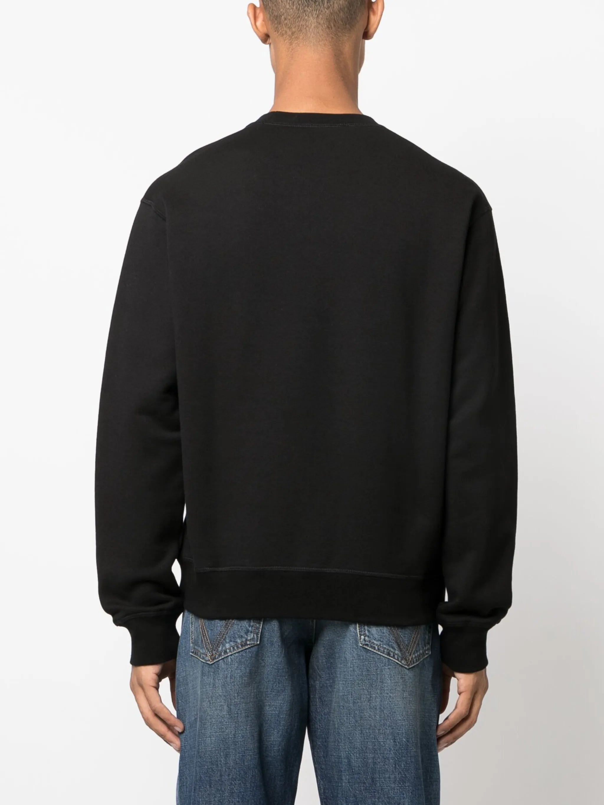 logo-print cotton sweatshirt