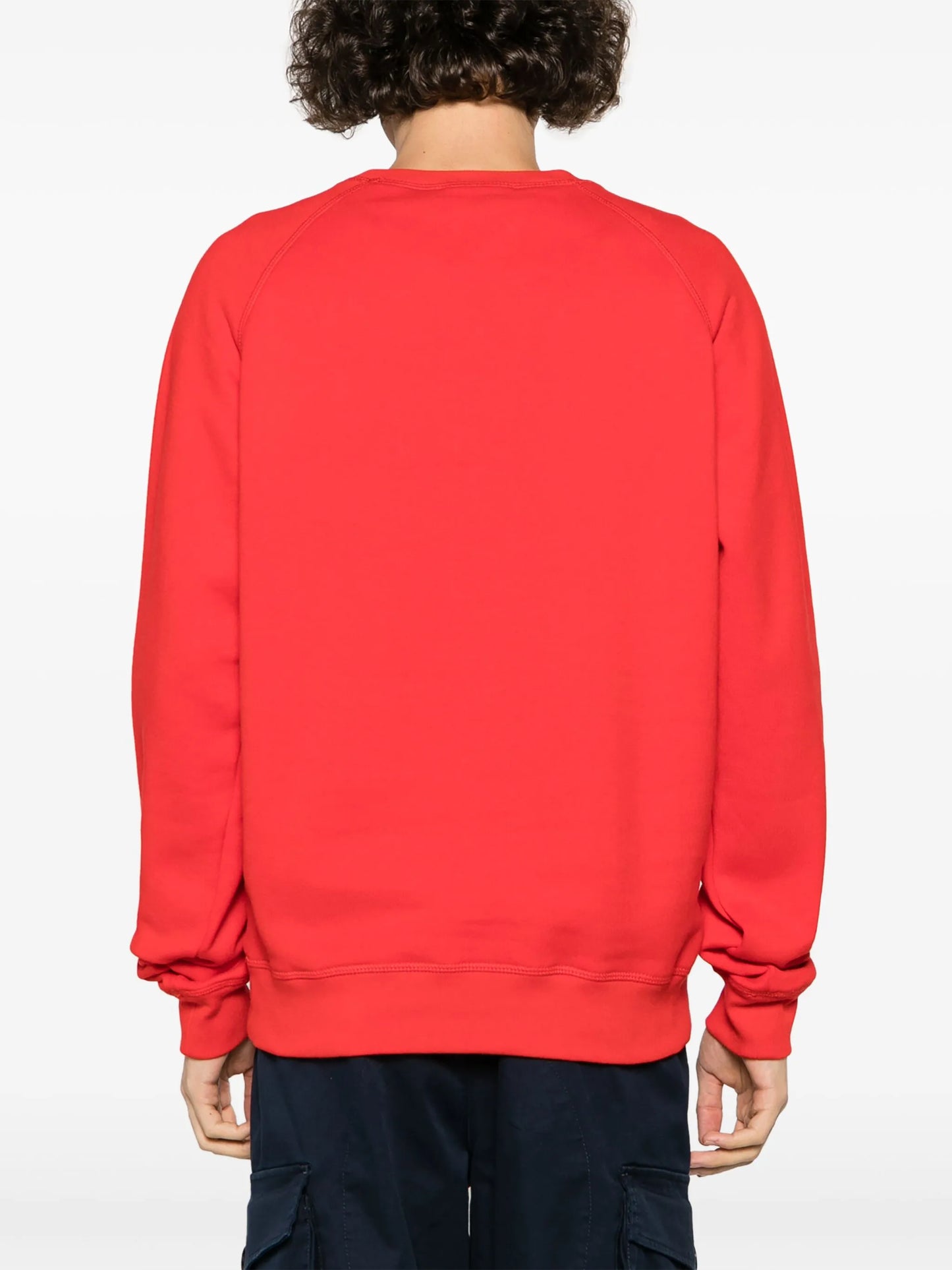 logo-print cotton sweatshirt