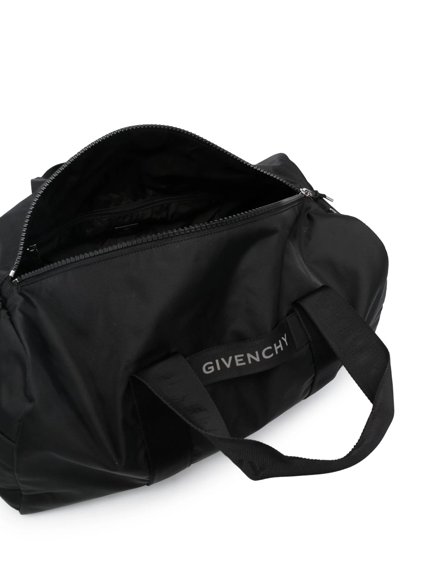 logo-tape zipped holdall