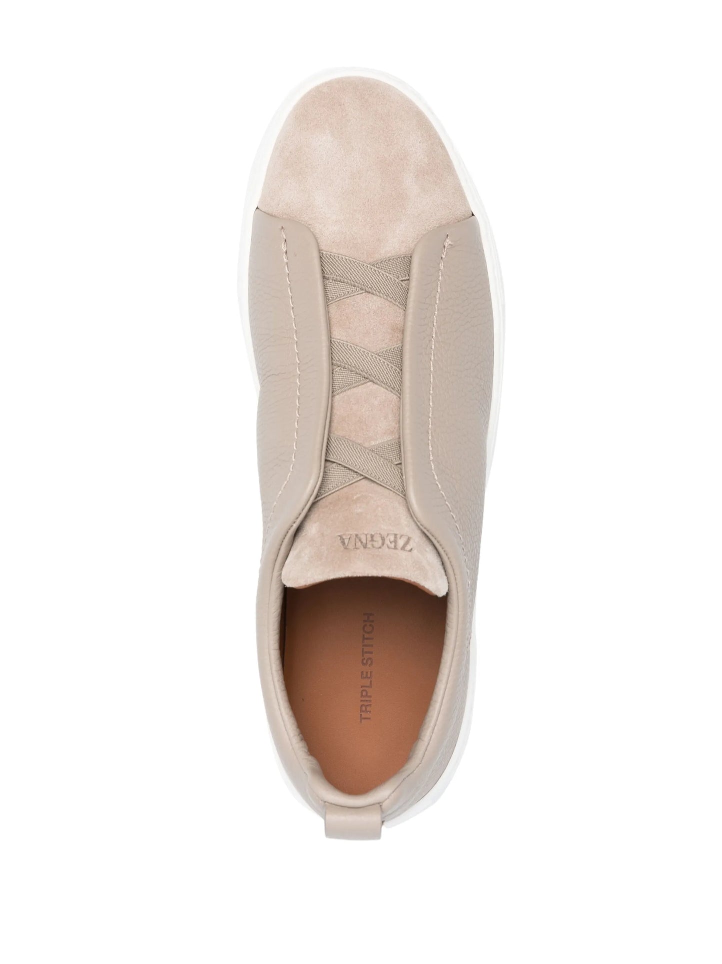 suede low-top sneakers