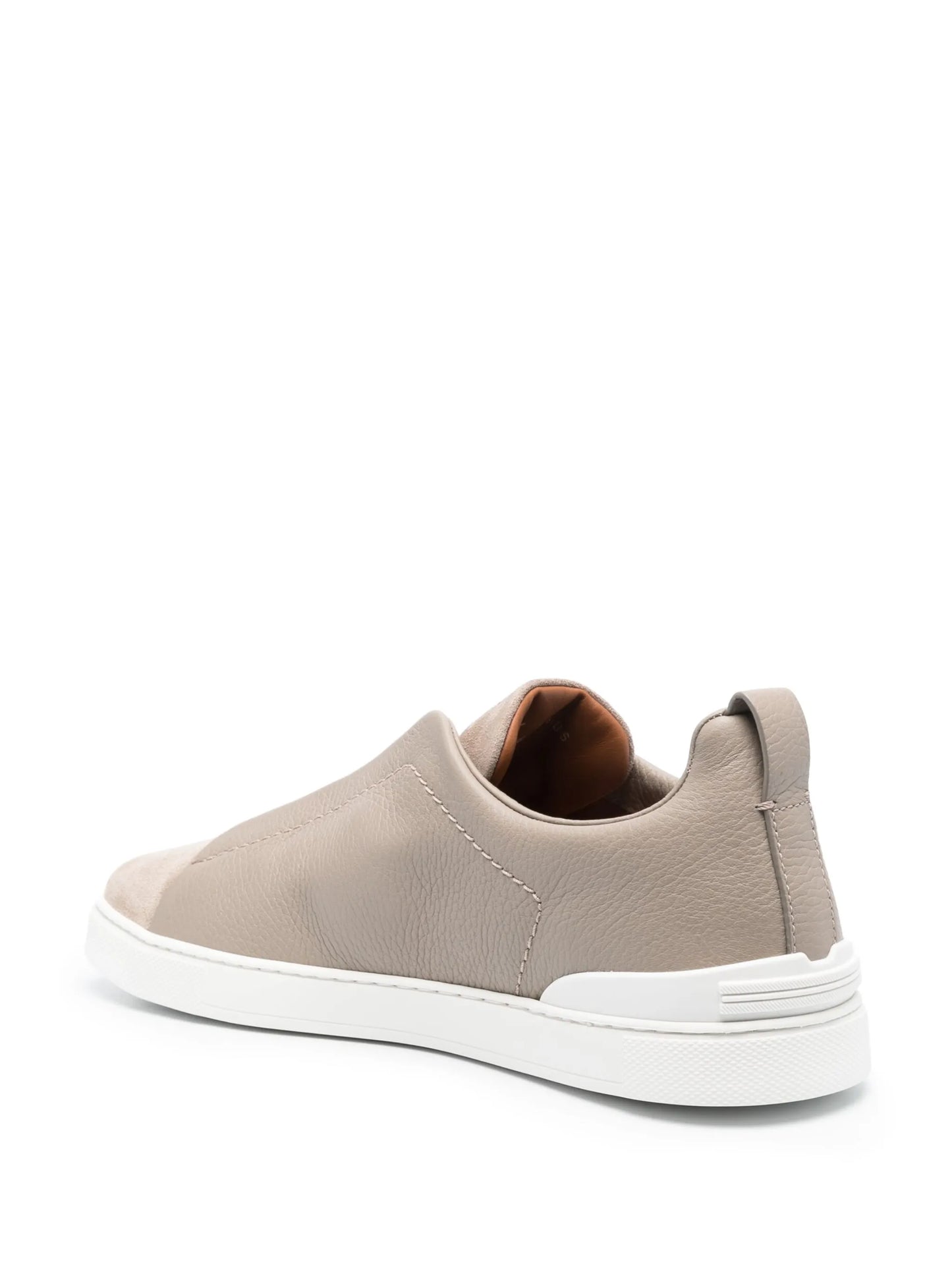suede low-top sneakers