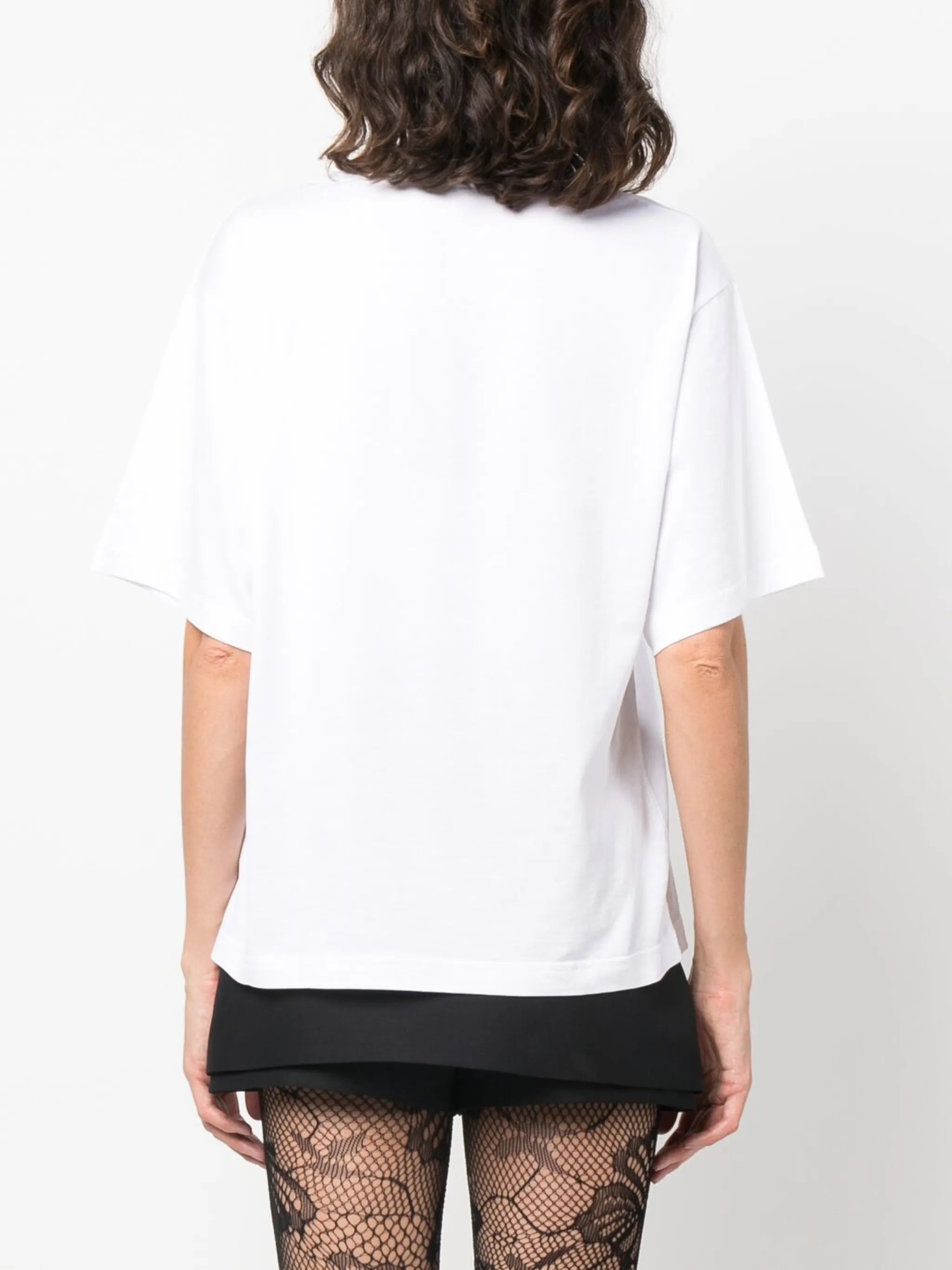 DNA logo-print cotton T-shirt