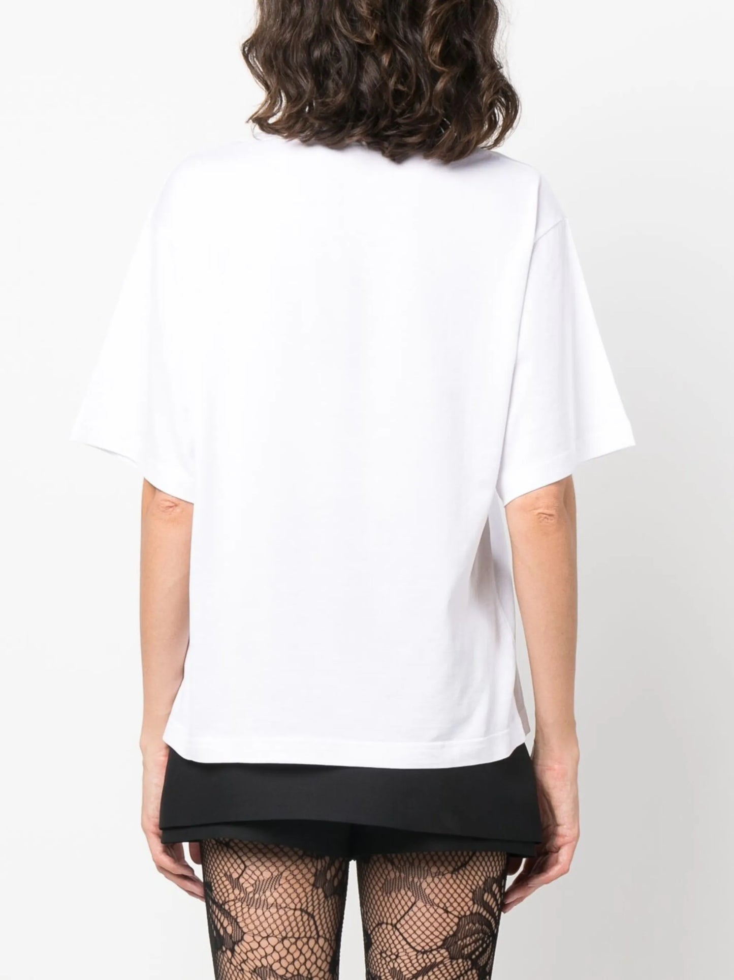 DNA logo-print cotton T-shirt