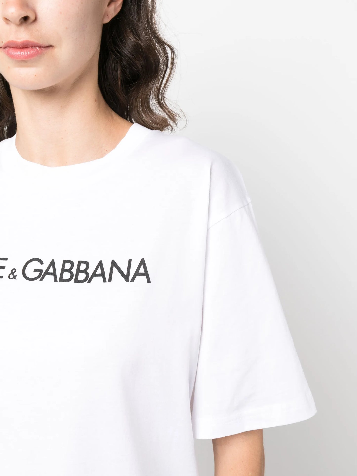 logo-print cotton T-shirt