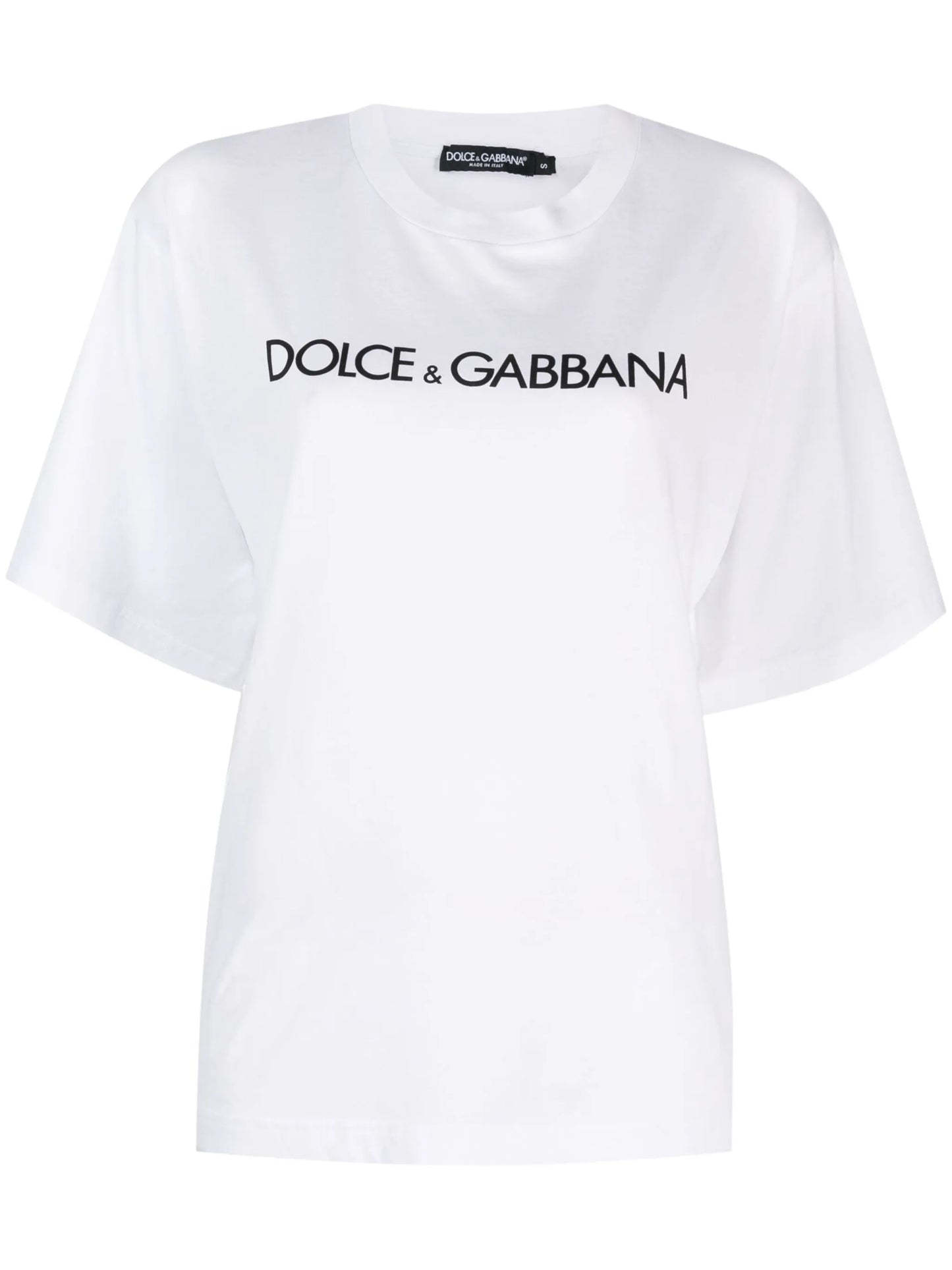logo-print cotton T-shirt