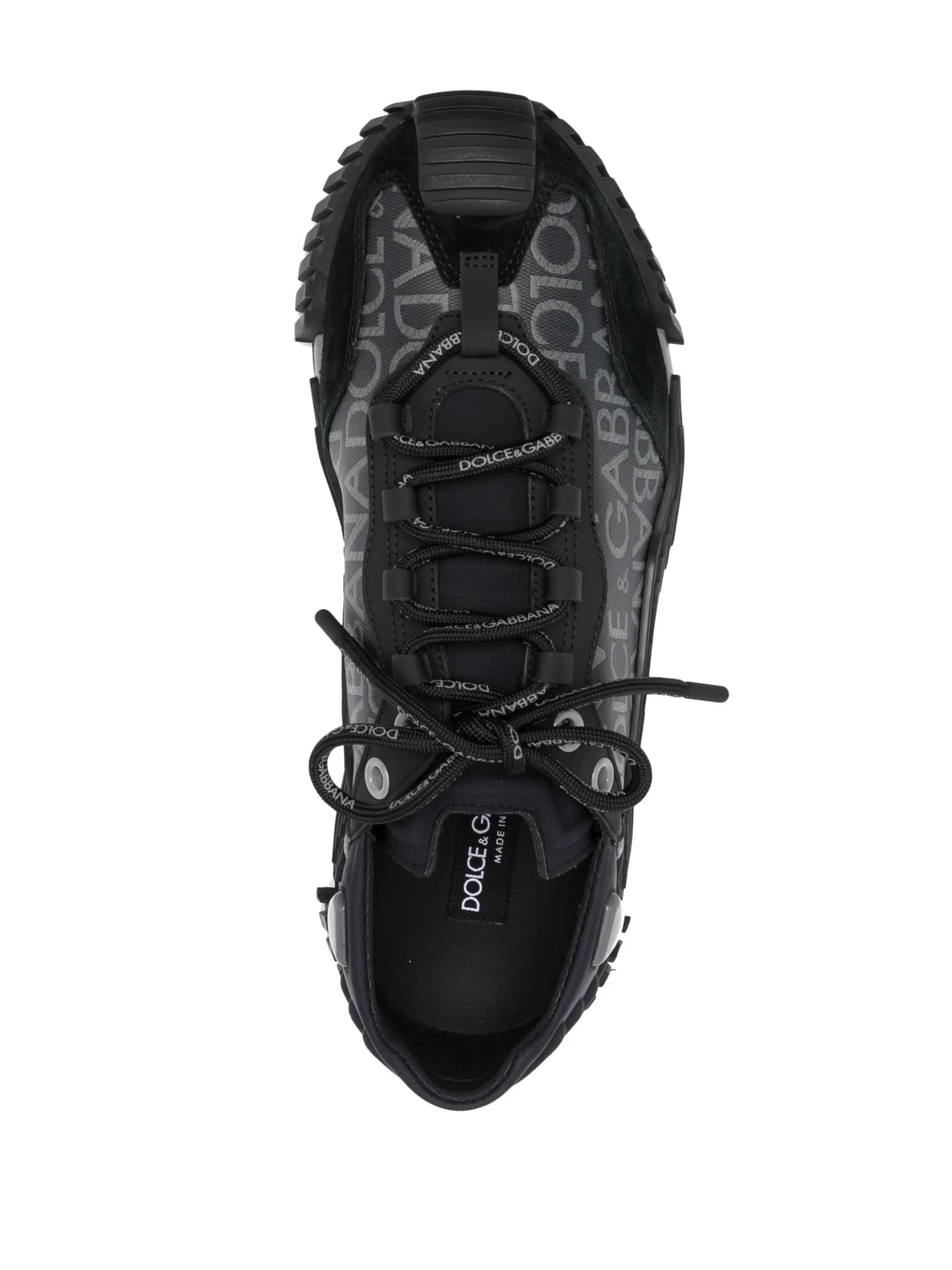 NS1 logo-jacquard sneakers