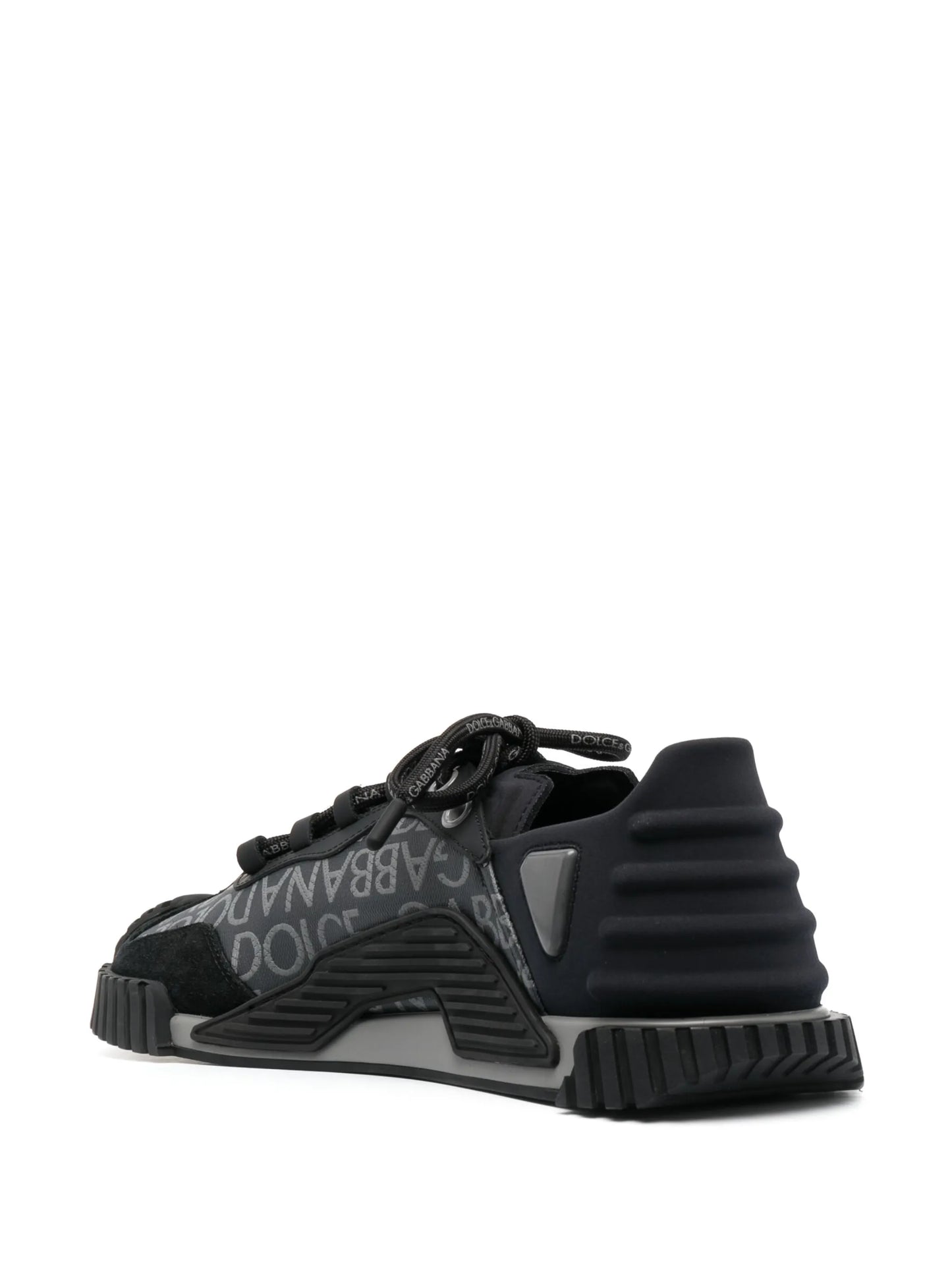 NS1 logo-jacquard sneakers