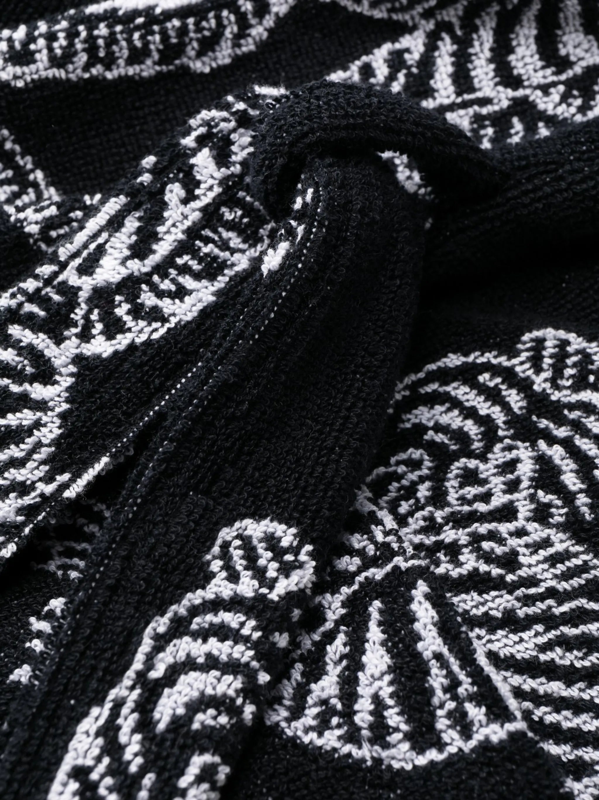 tiger-print bath robe