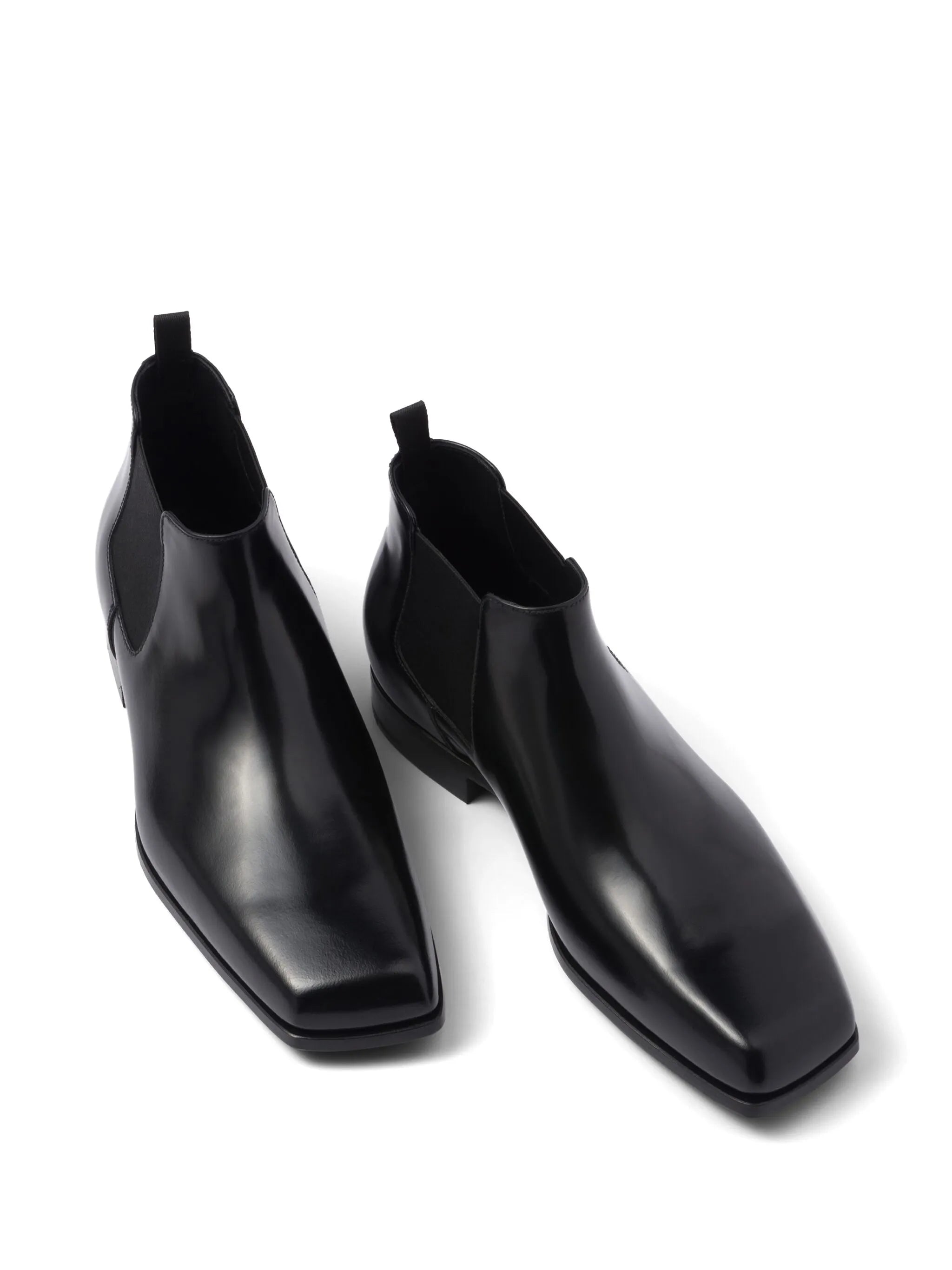 Chelsea brushed-leather boots