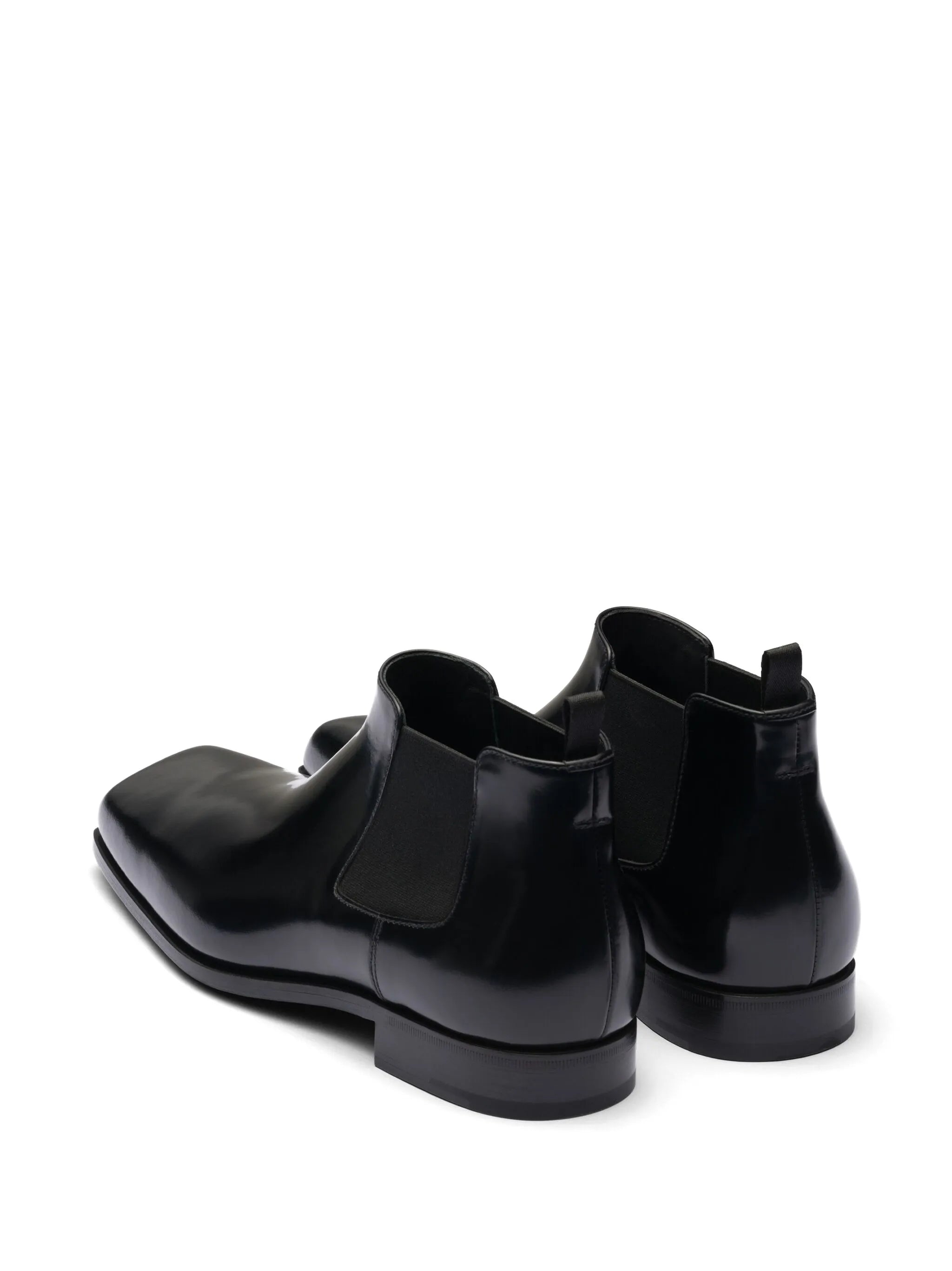 Chelsea brushed-leather boots