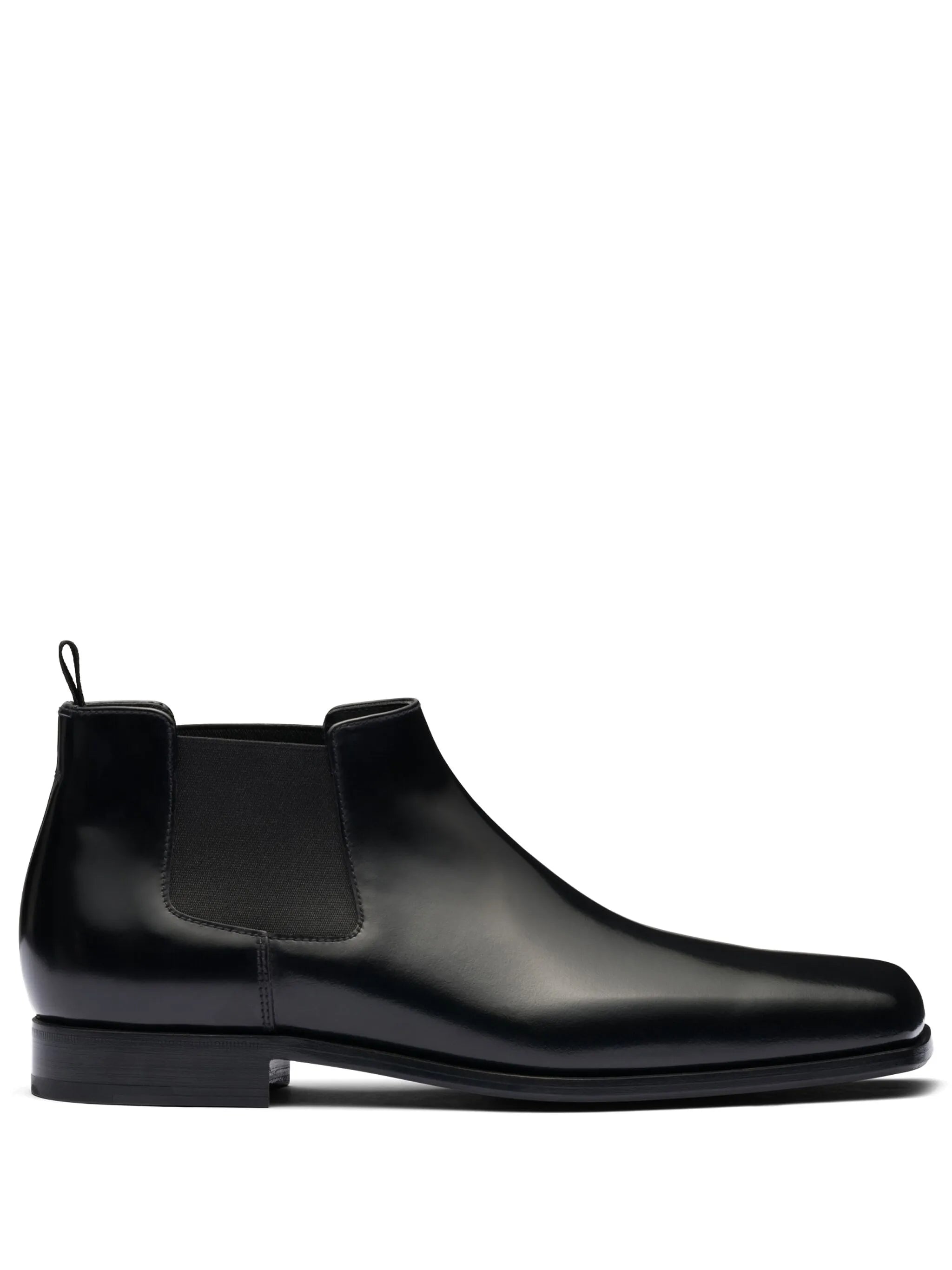 Chelsea brushed-leather boots