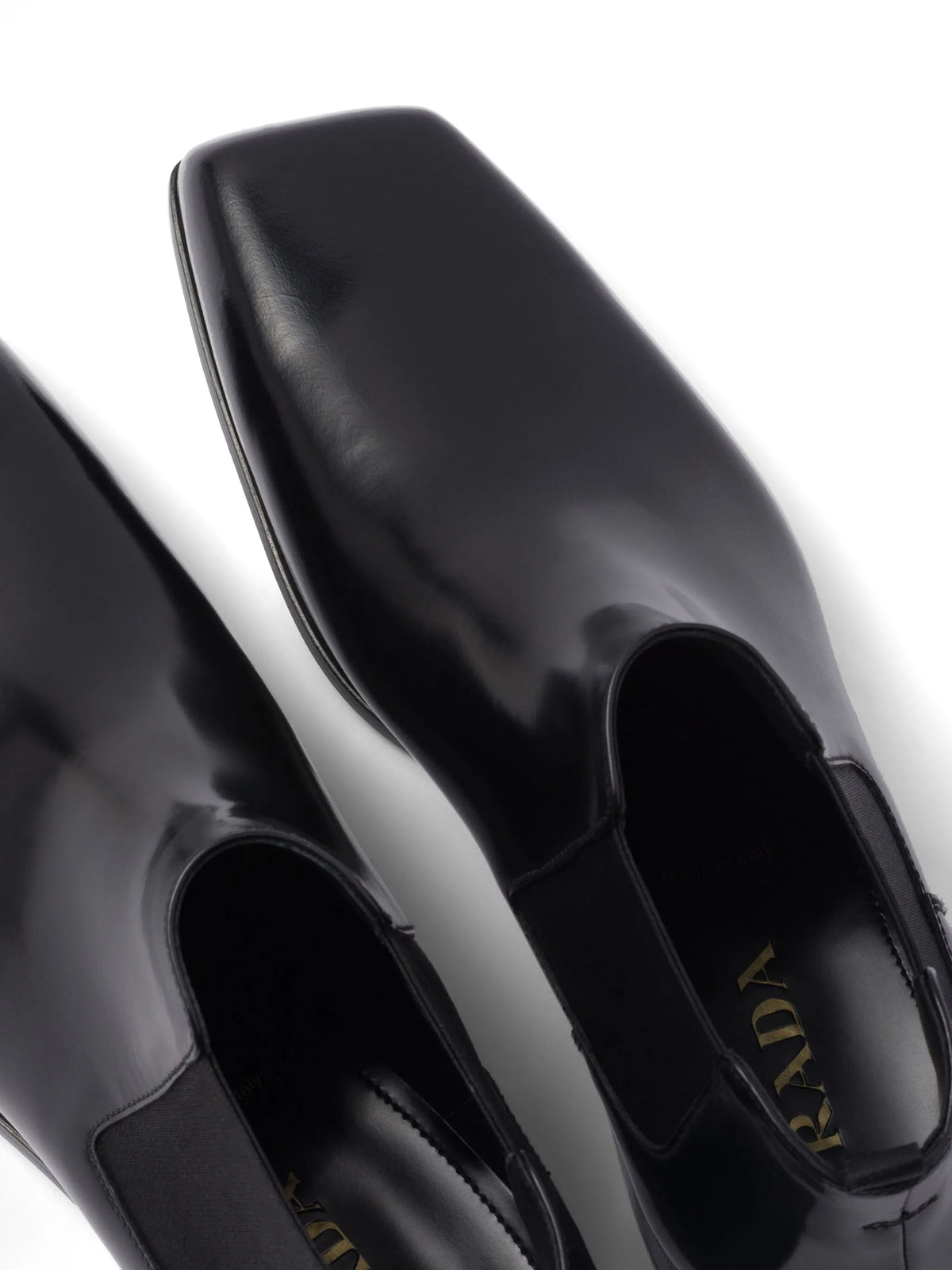 Chelsea brushed-leather boots