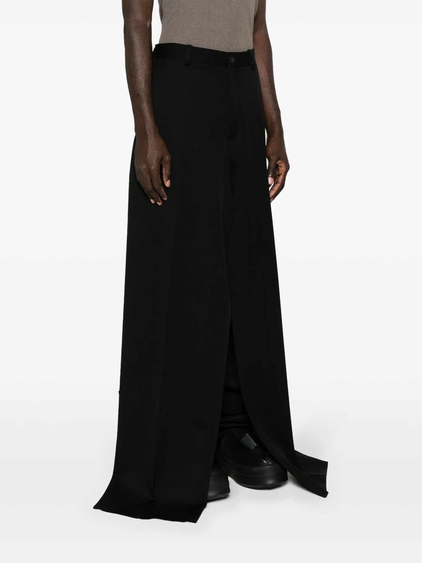 Double Front wool trousers