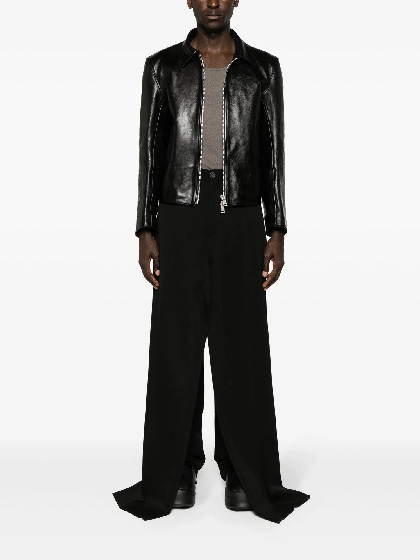 Double Front wool trousers
