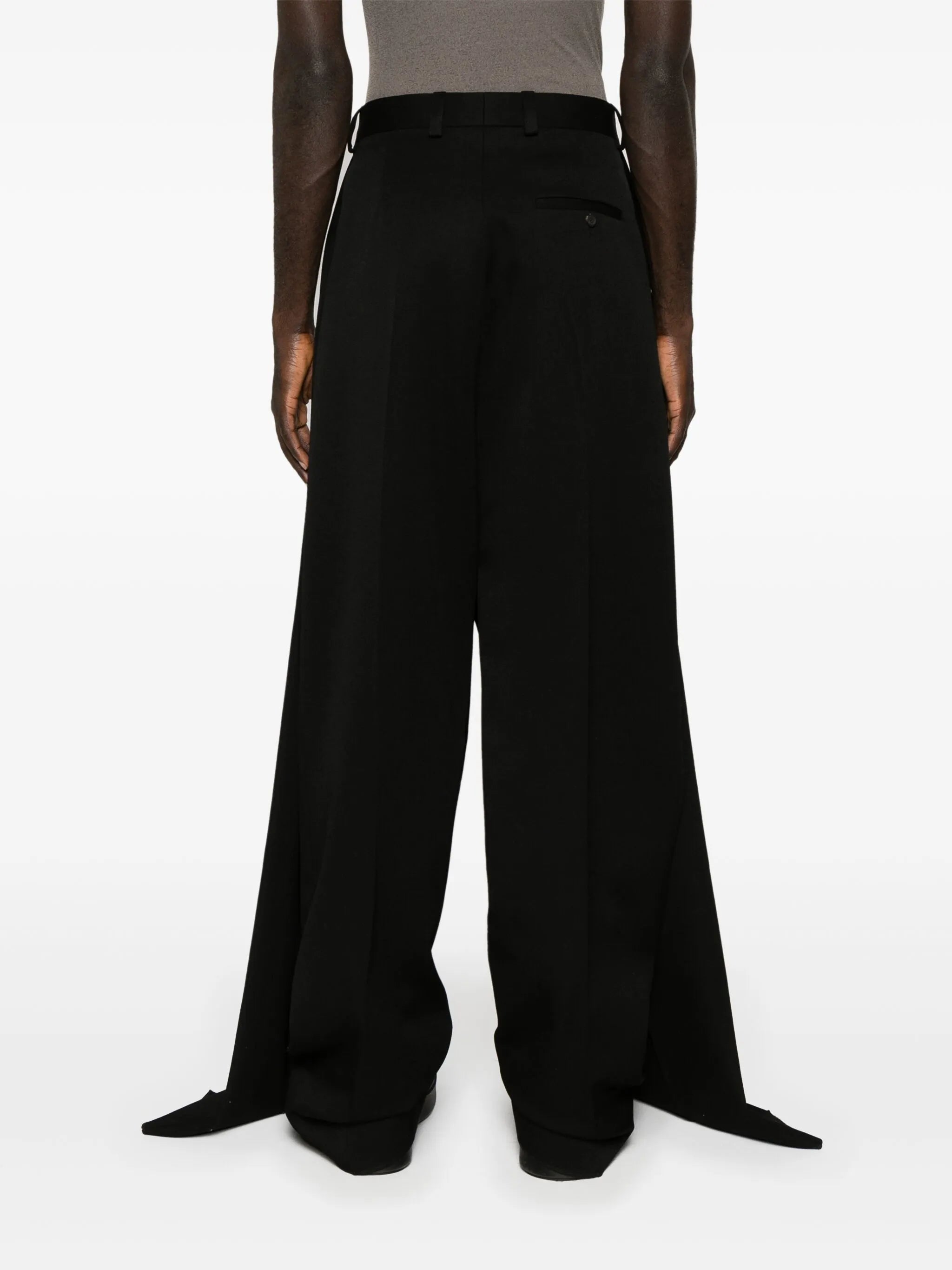 Double Front wool trousers