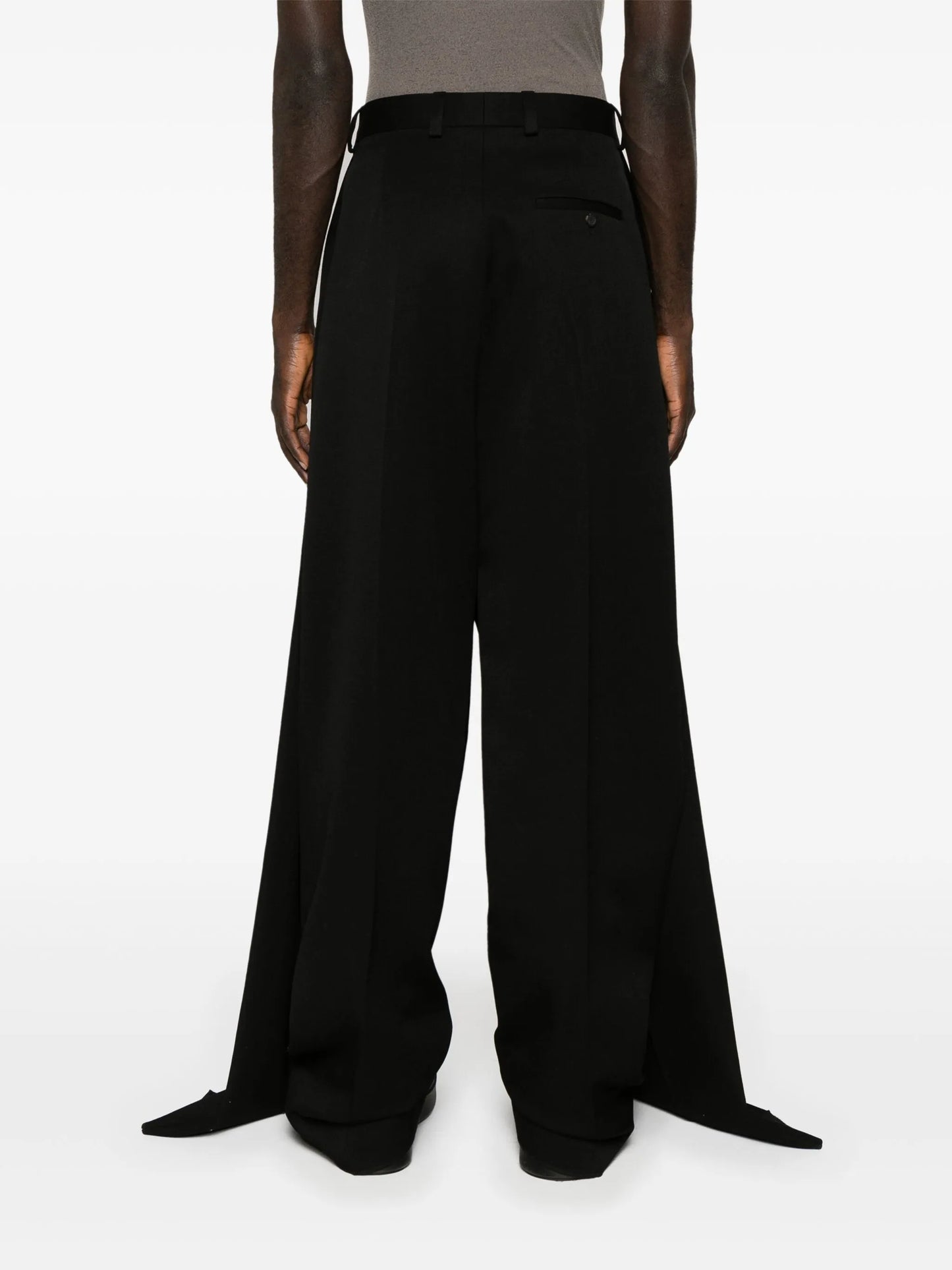 Double Front wool trousers