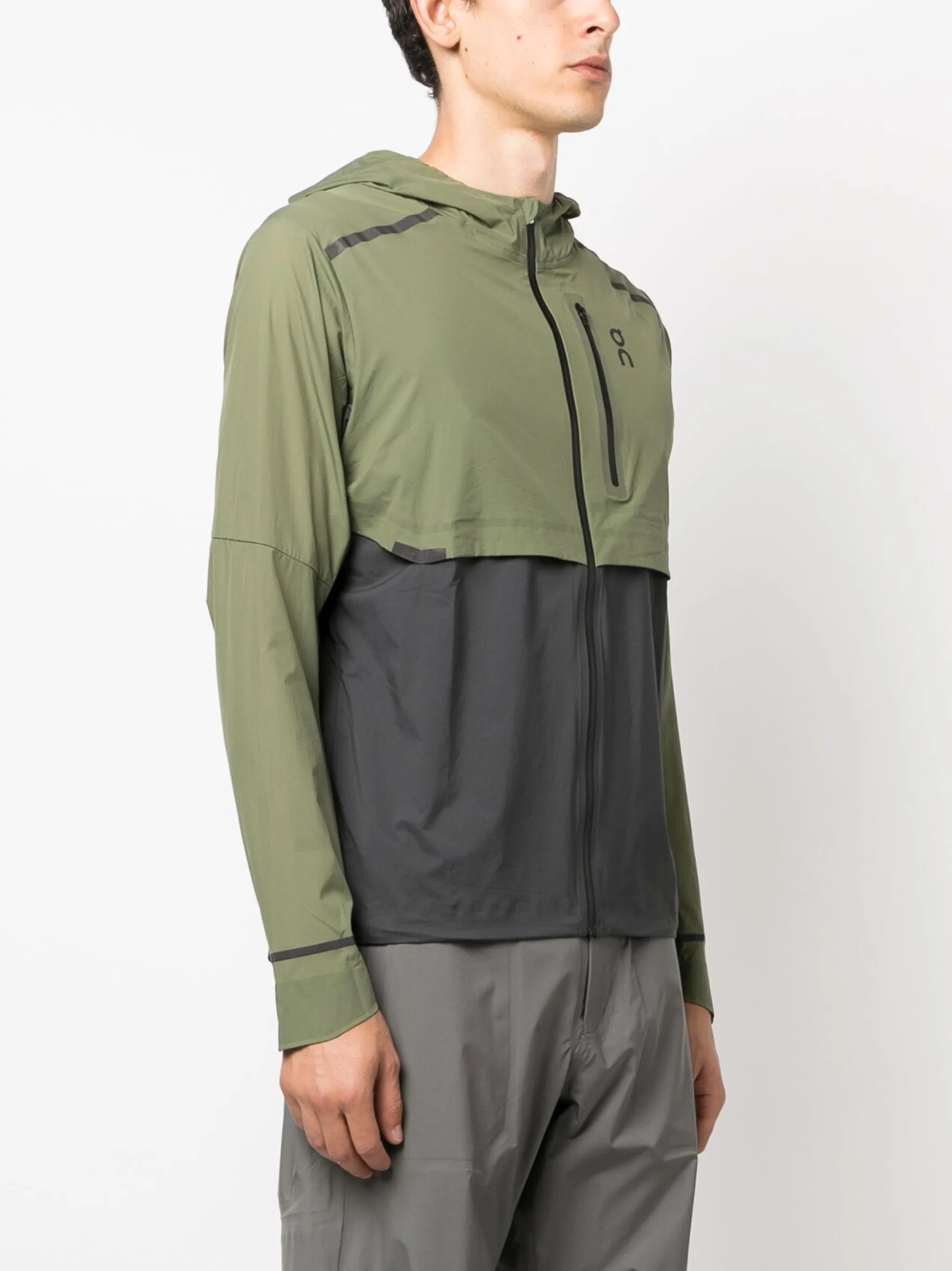 On Weather packable running jacket